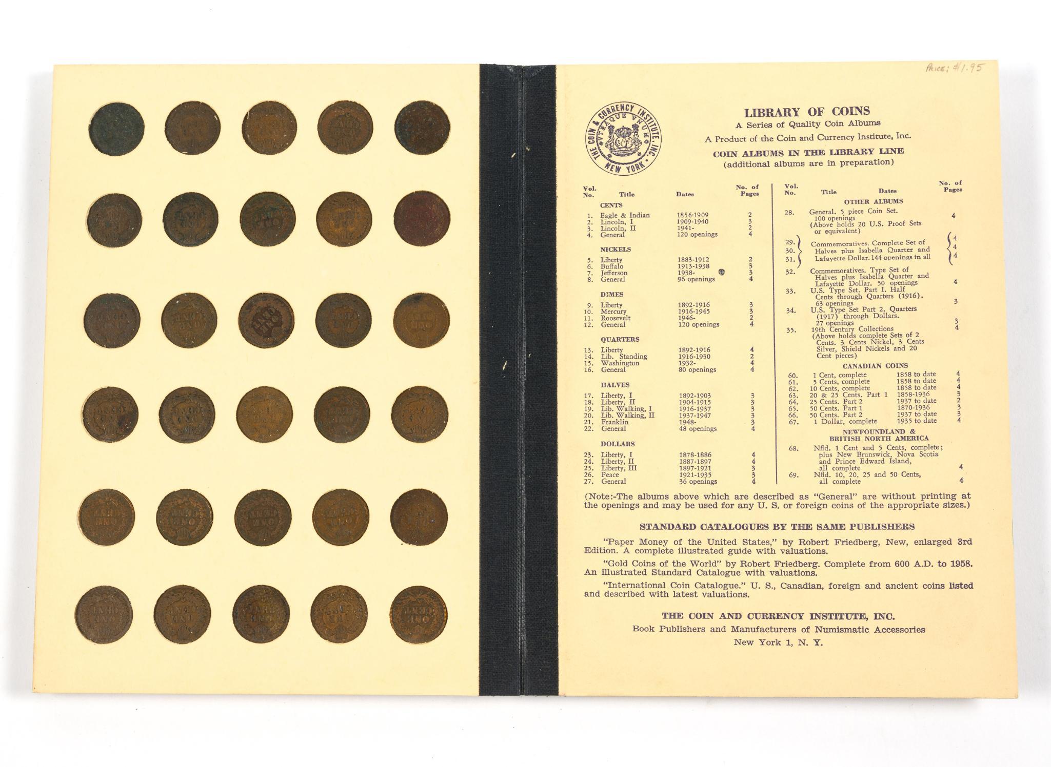 Flying Eagle And Indian Cent Book
