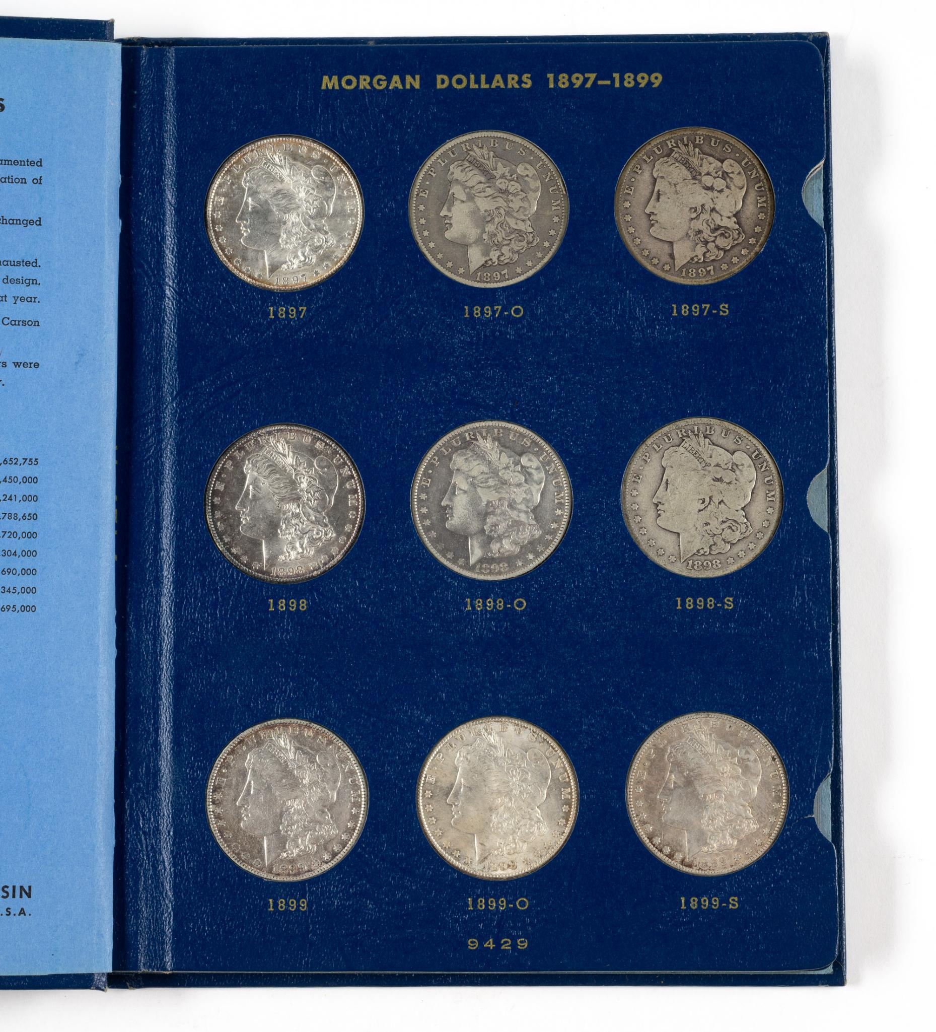 Volume Three Of Morgan Silver Dollar Set