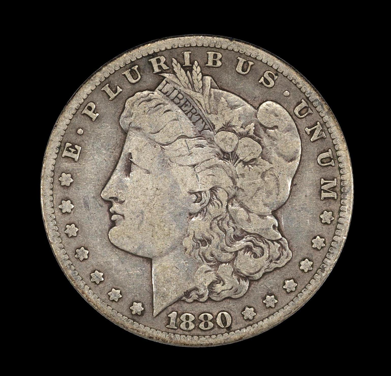 1880-CC Carson City Silver Dollar