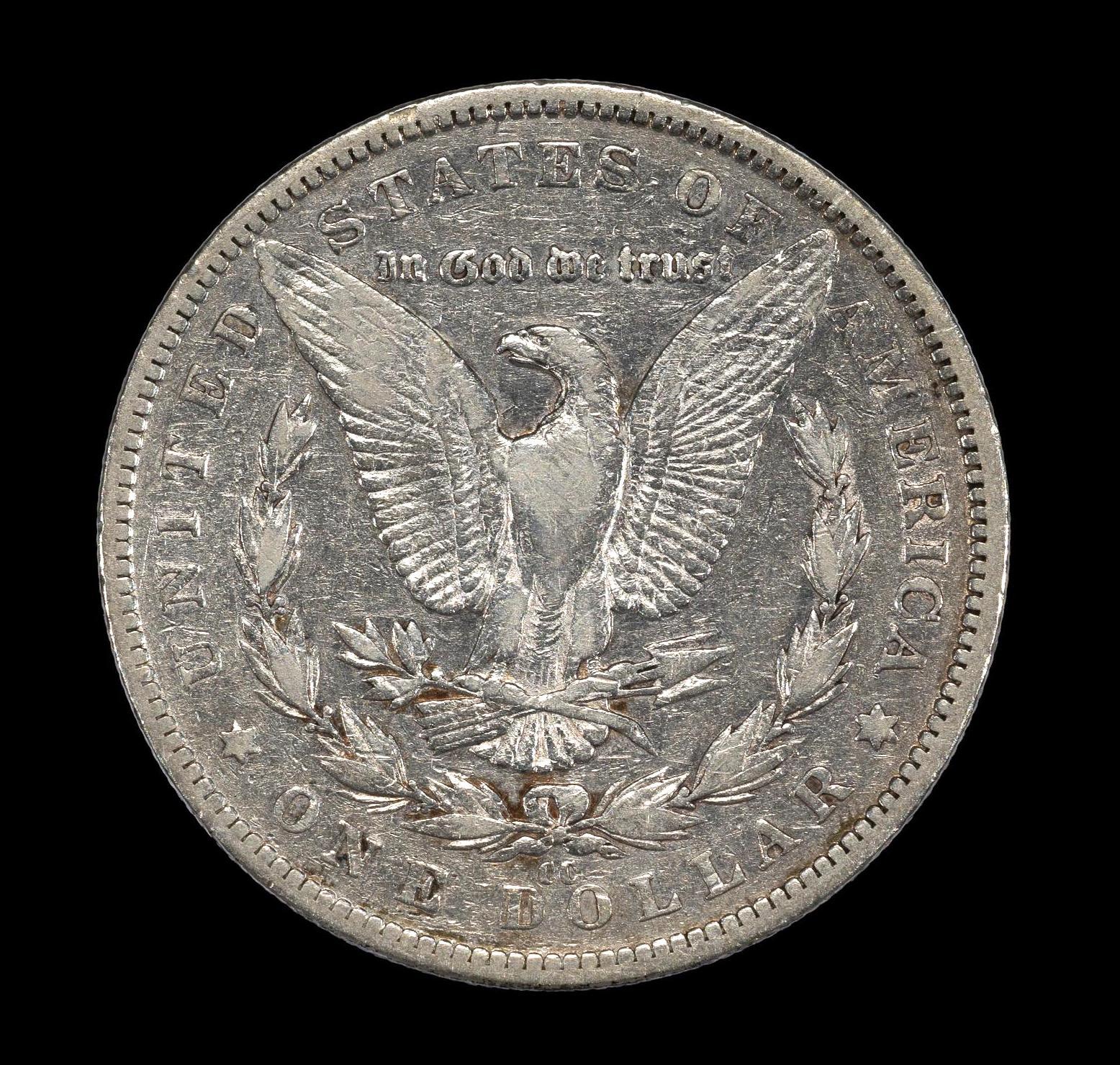 1892-CC Carson City Silver Dollar