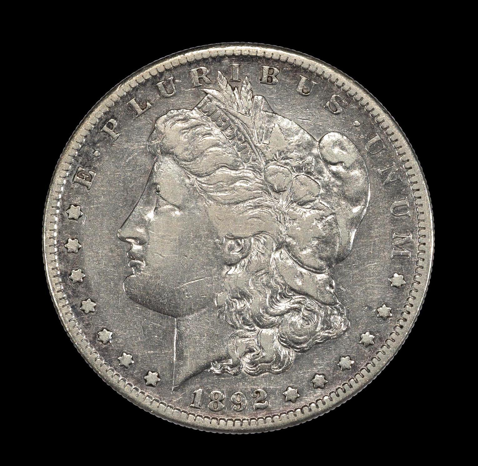 1892-S San Francisco Mint Silver Dollar