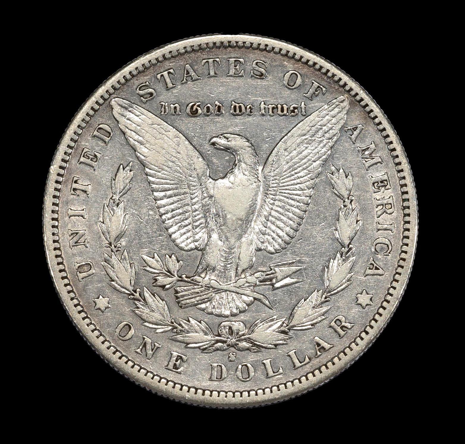1892-S San Francisco Mint Silver Dollar