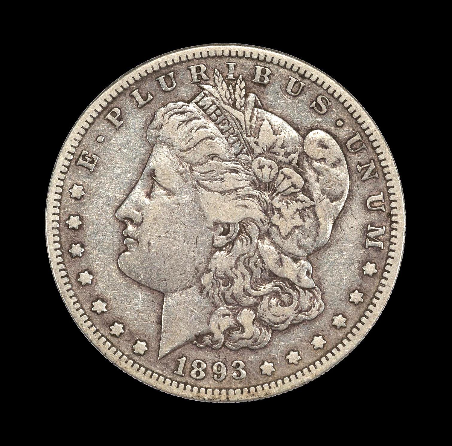 1893-S San Francisco Mint Silver Morgan Dollar