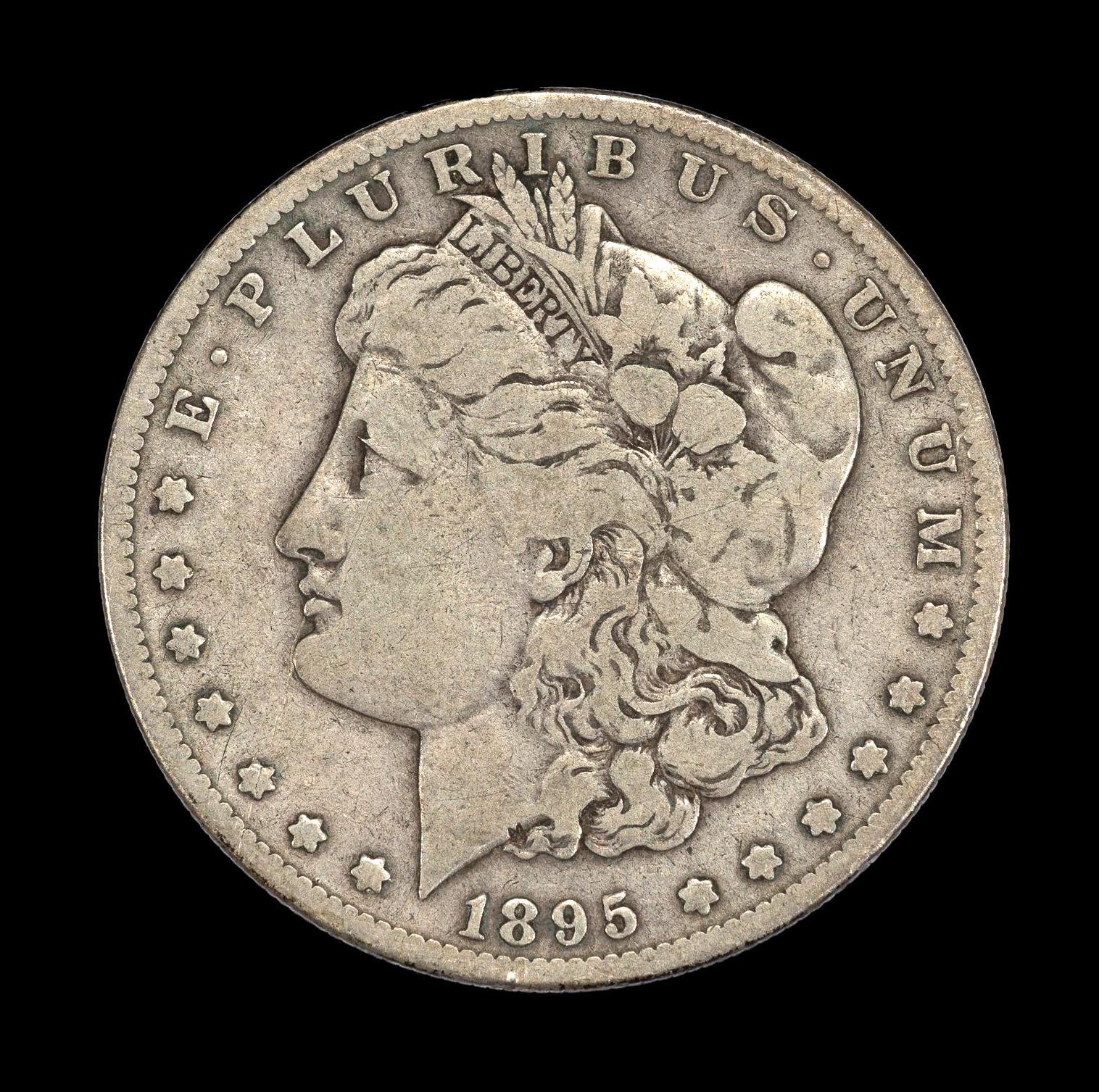 1895-S San Francisco Mint Silver Morgan Dollar