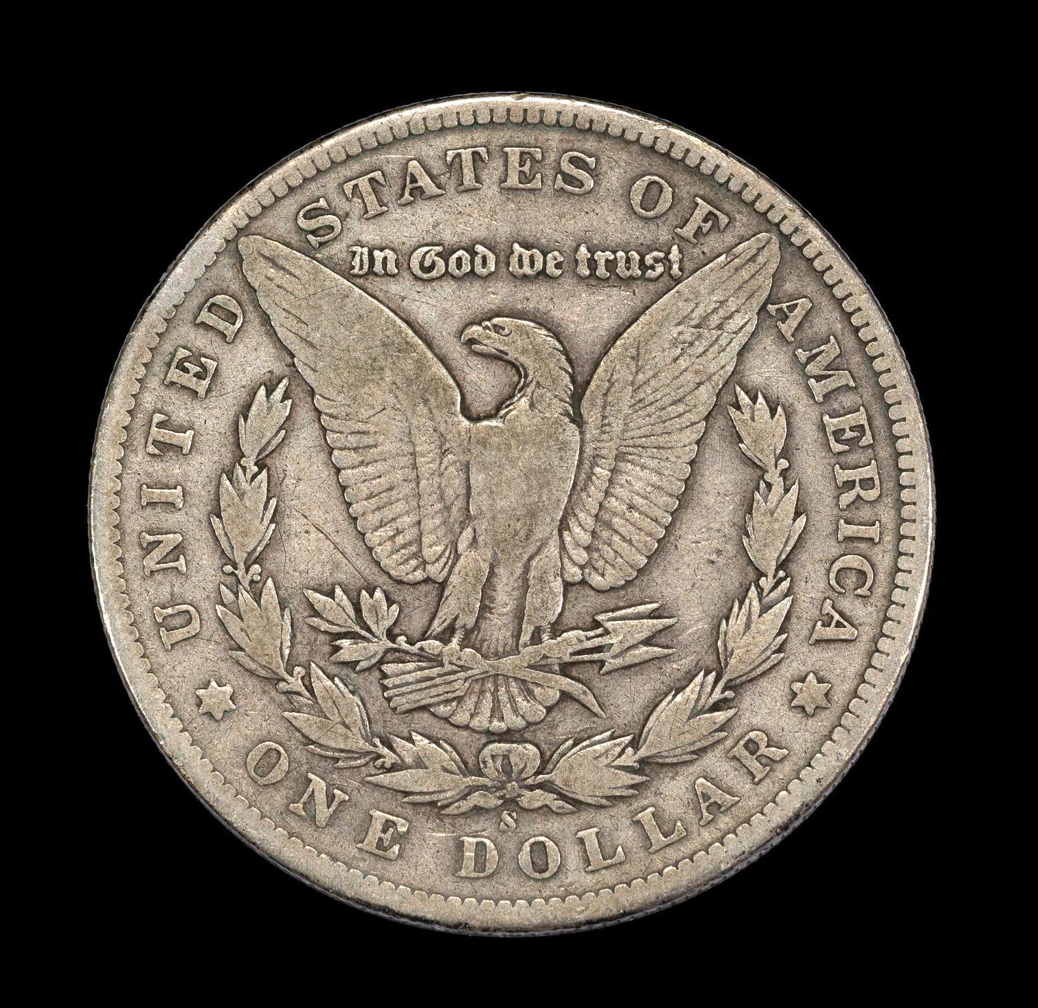 1895-S San Francisco Mint Silver Morgan Dollar