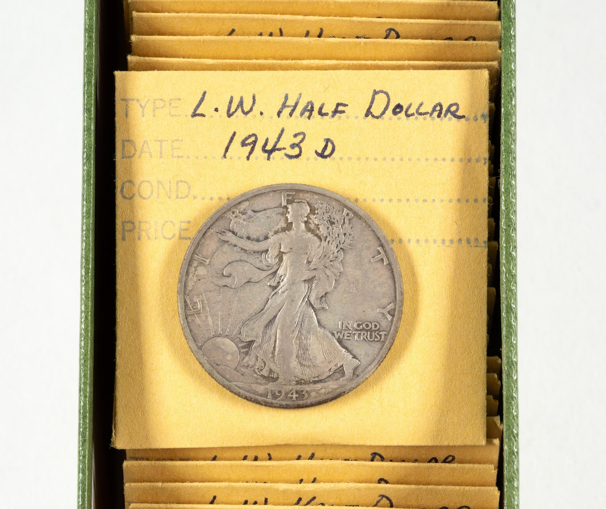 Sixty Eight Walking Liberty And Franklin Silver Half Dollars