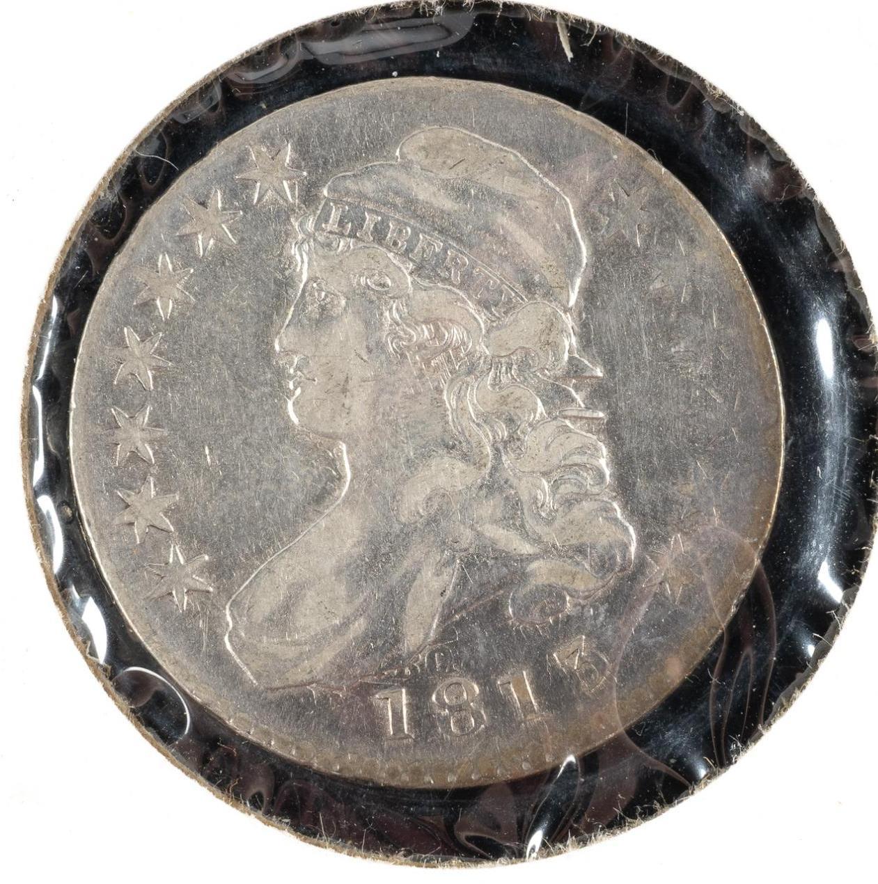 1813 Capped Bust Half Dollar