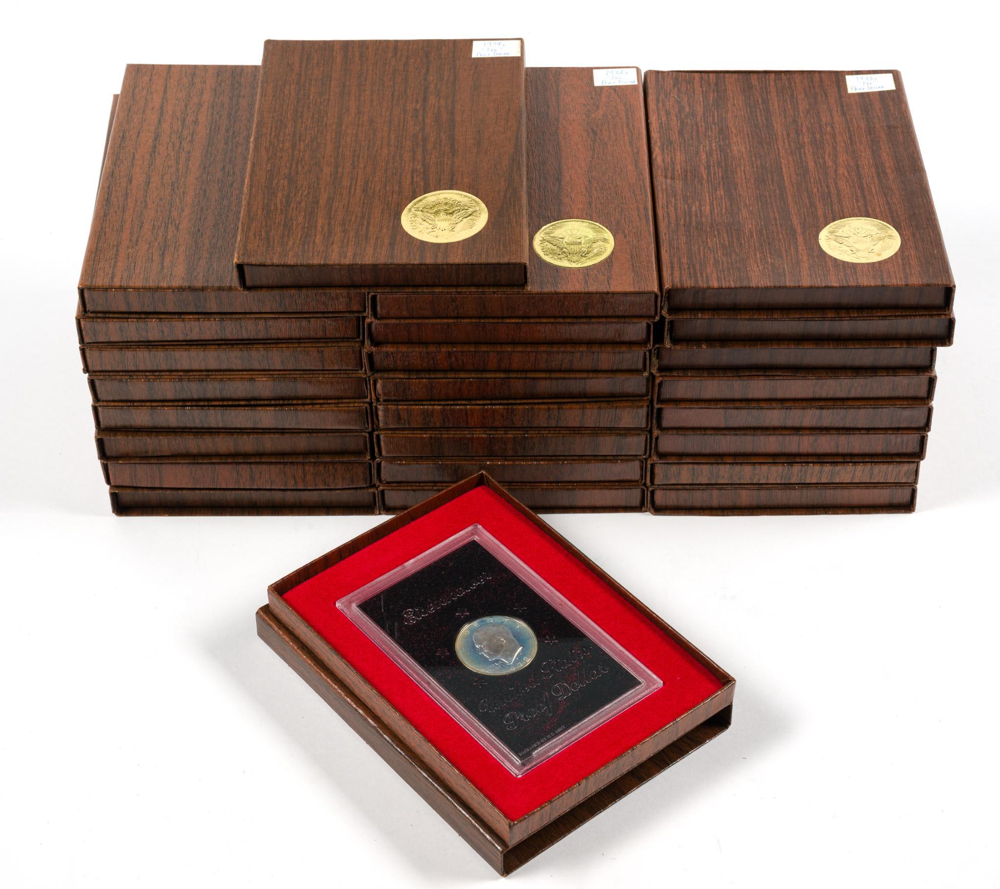 Eisenhower Silver Dollars And Proof Sets