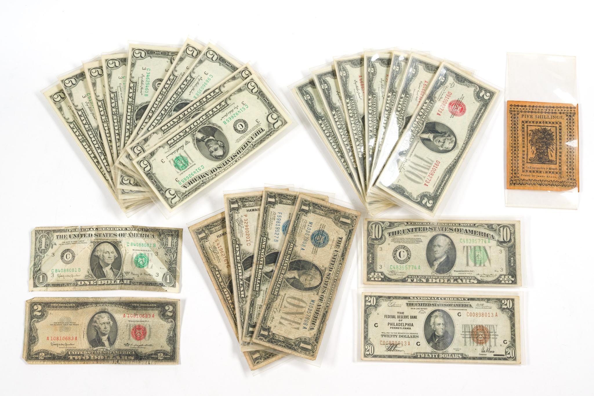 Silver Certificate And Other Collectible Paper Currency
