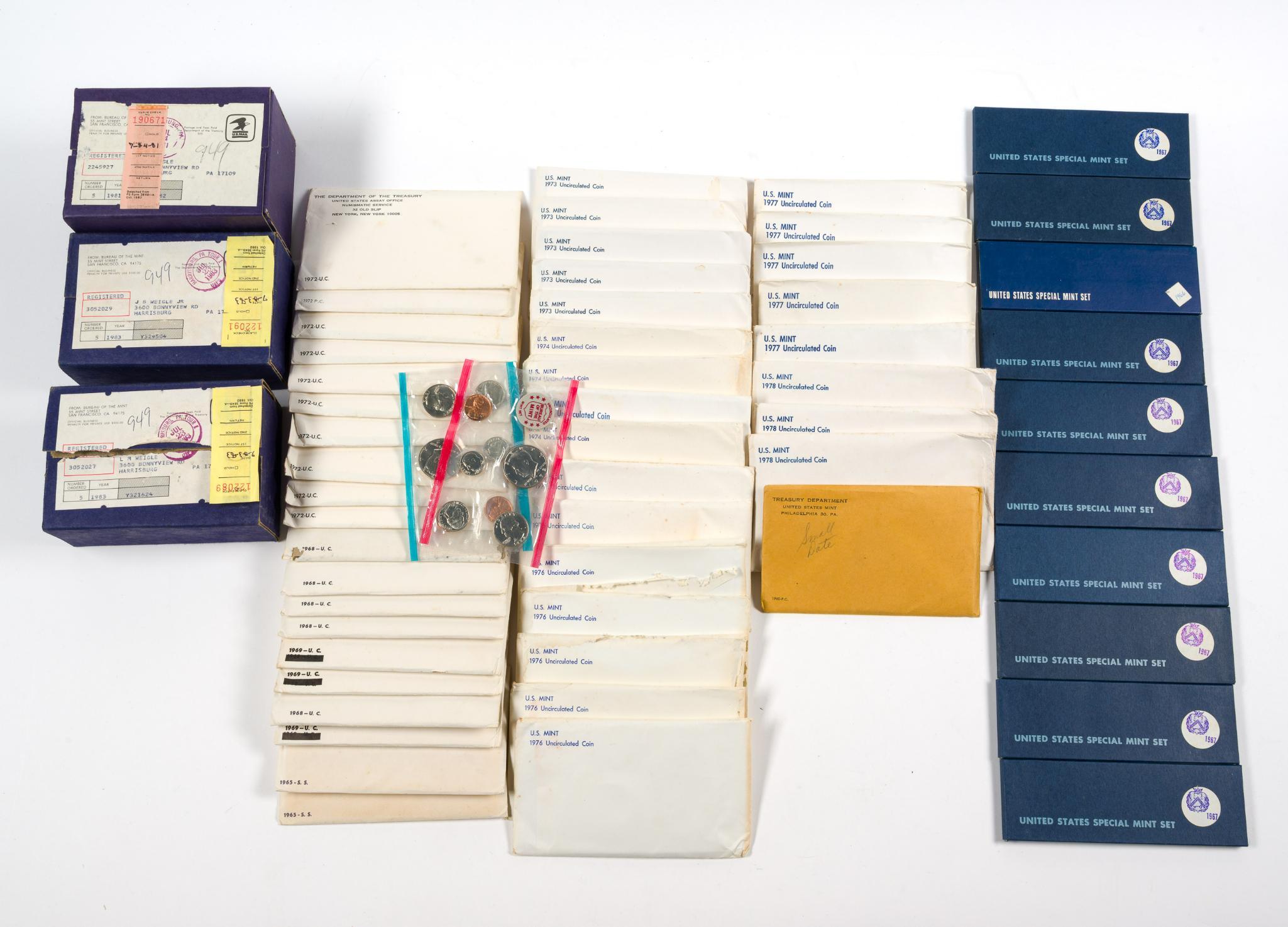 Seventy Mint Sets
