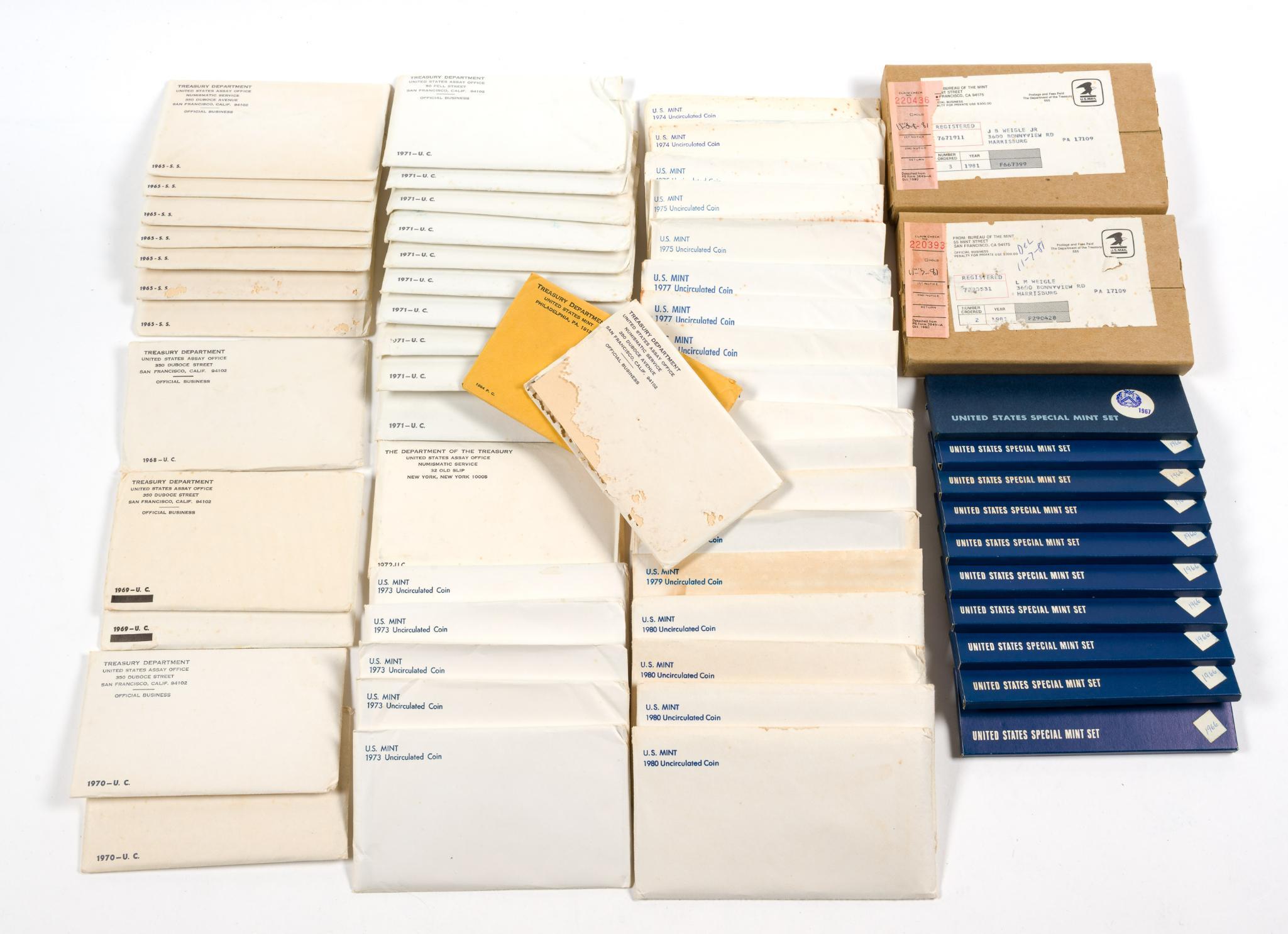 Sixty Three Mint Sets