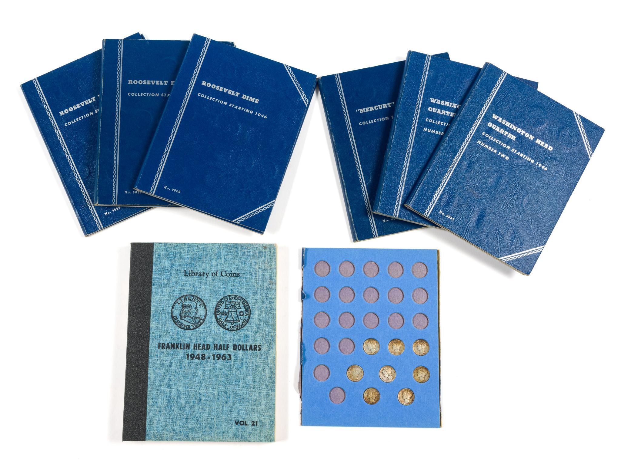 Six Silver Coin Books