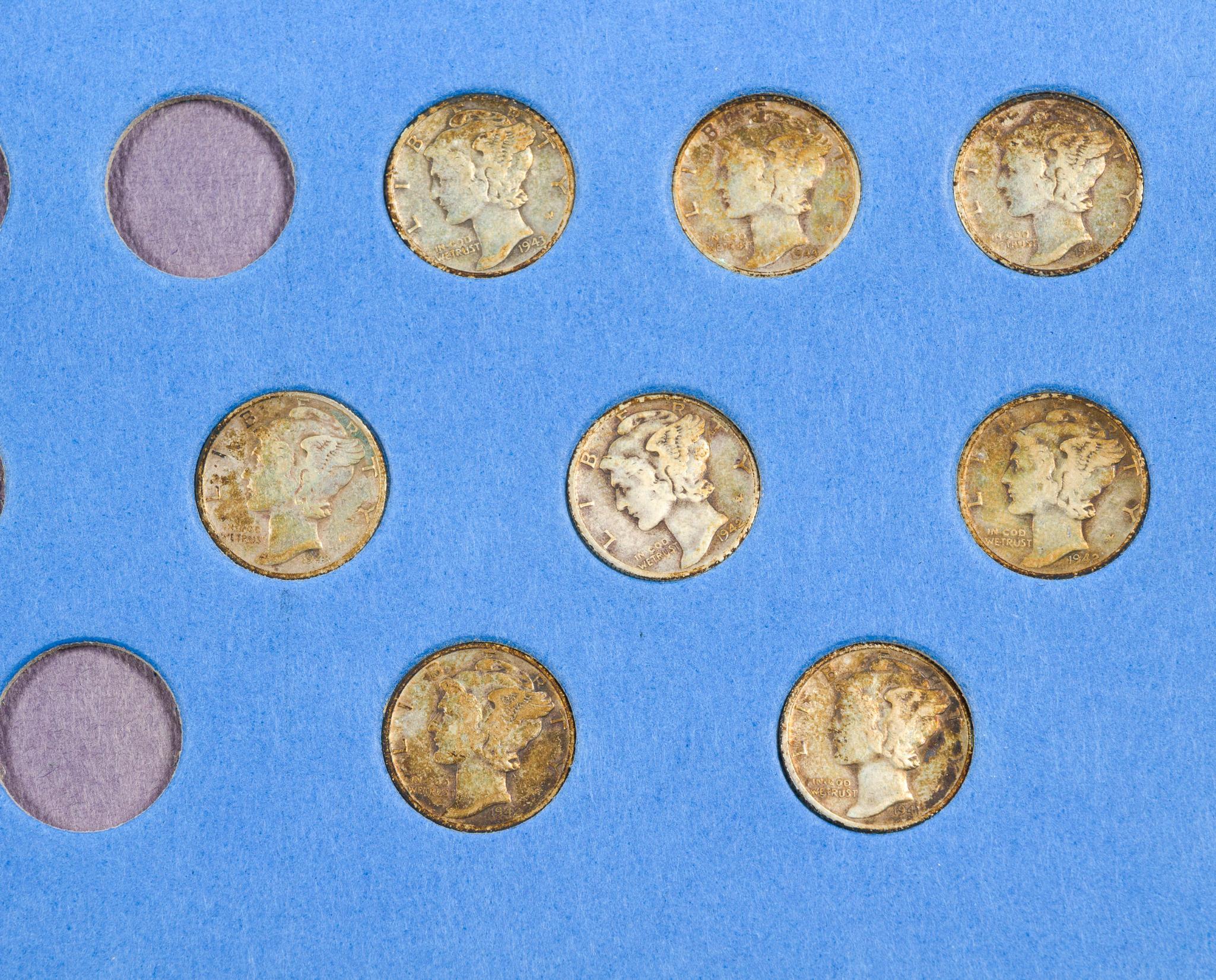 Six Silver Coin Books