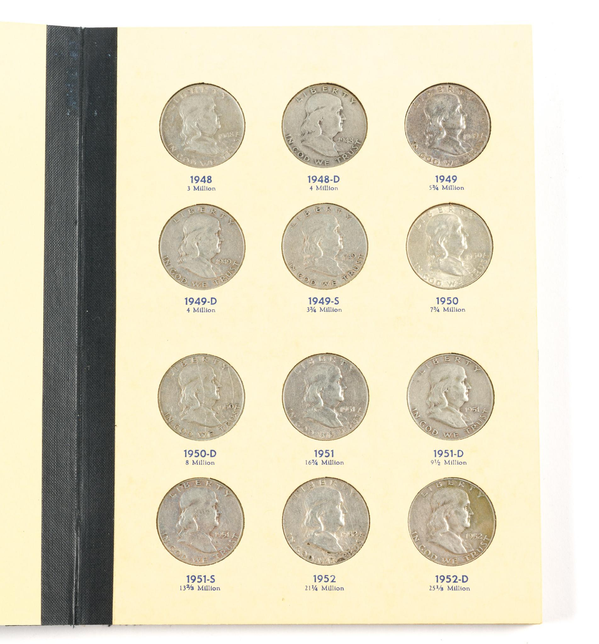 Six Silver Coin Books