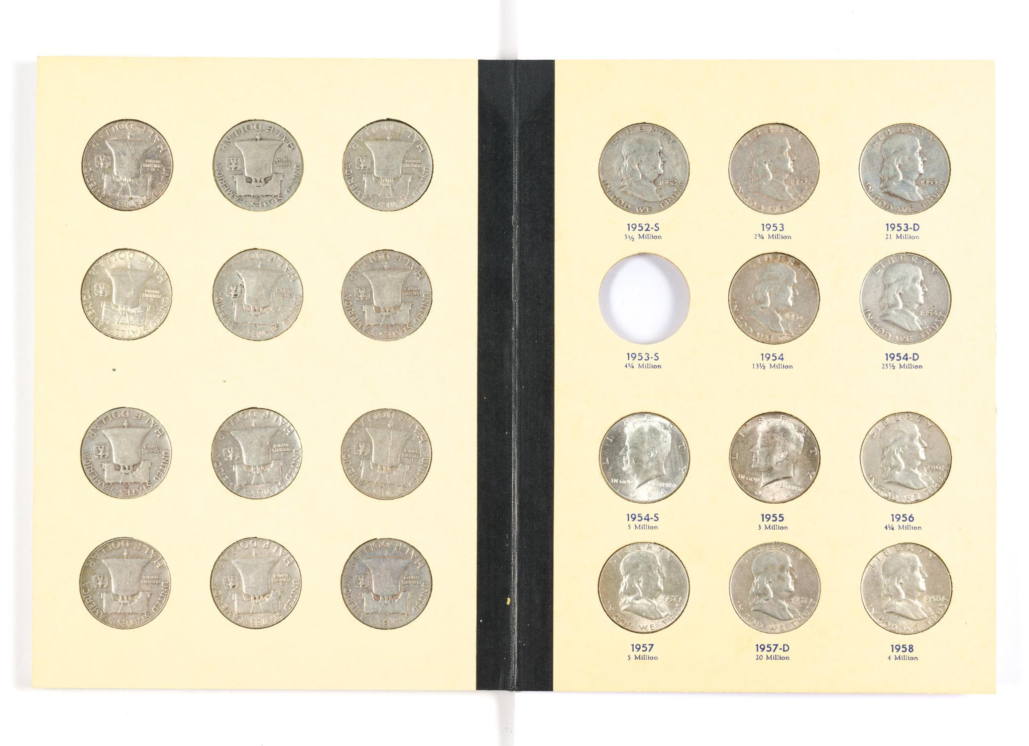 Six Silver Coin Books