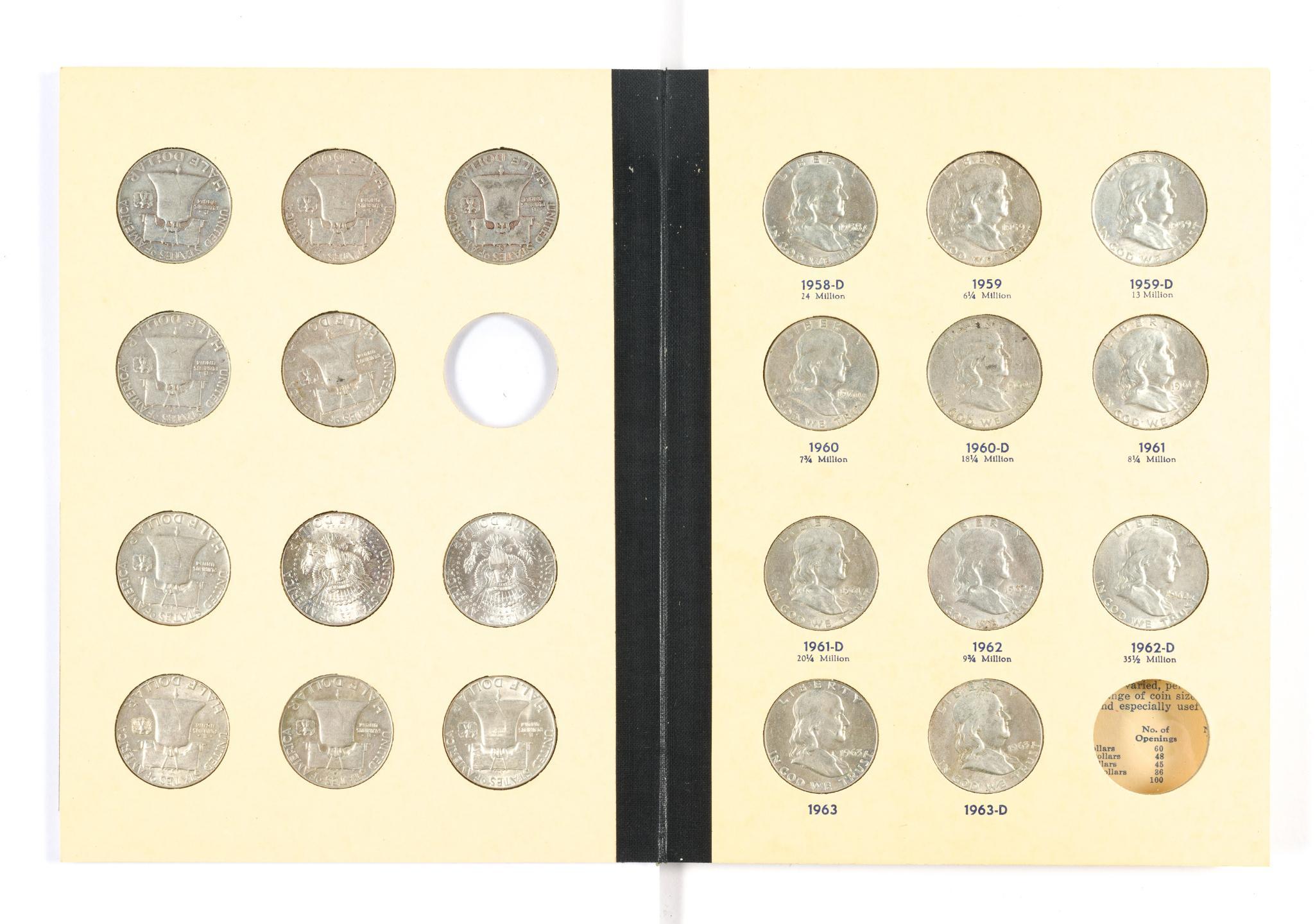 Six Silver Coin Books