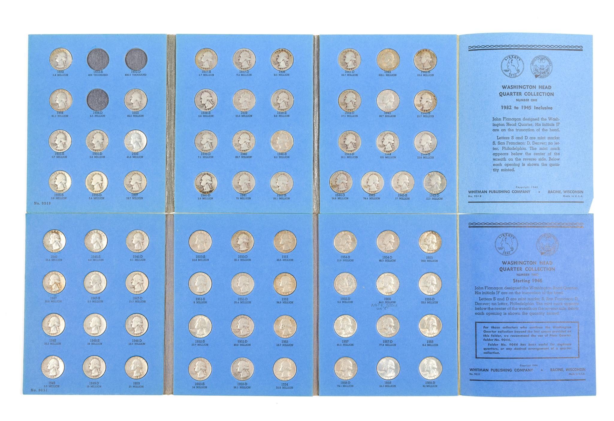 Six Silver Coin Books