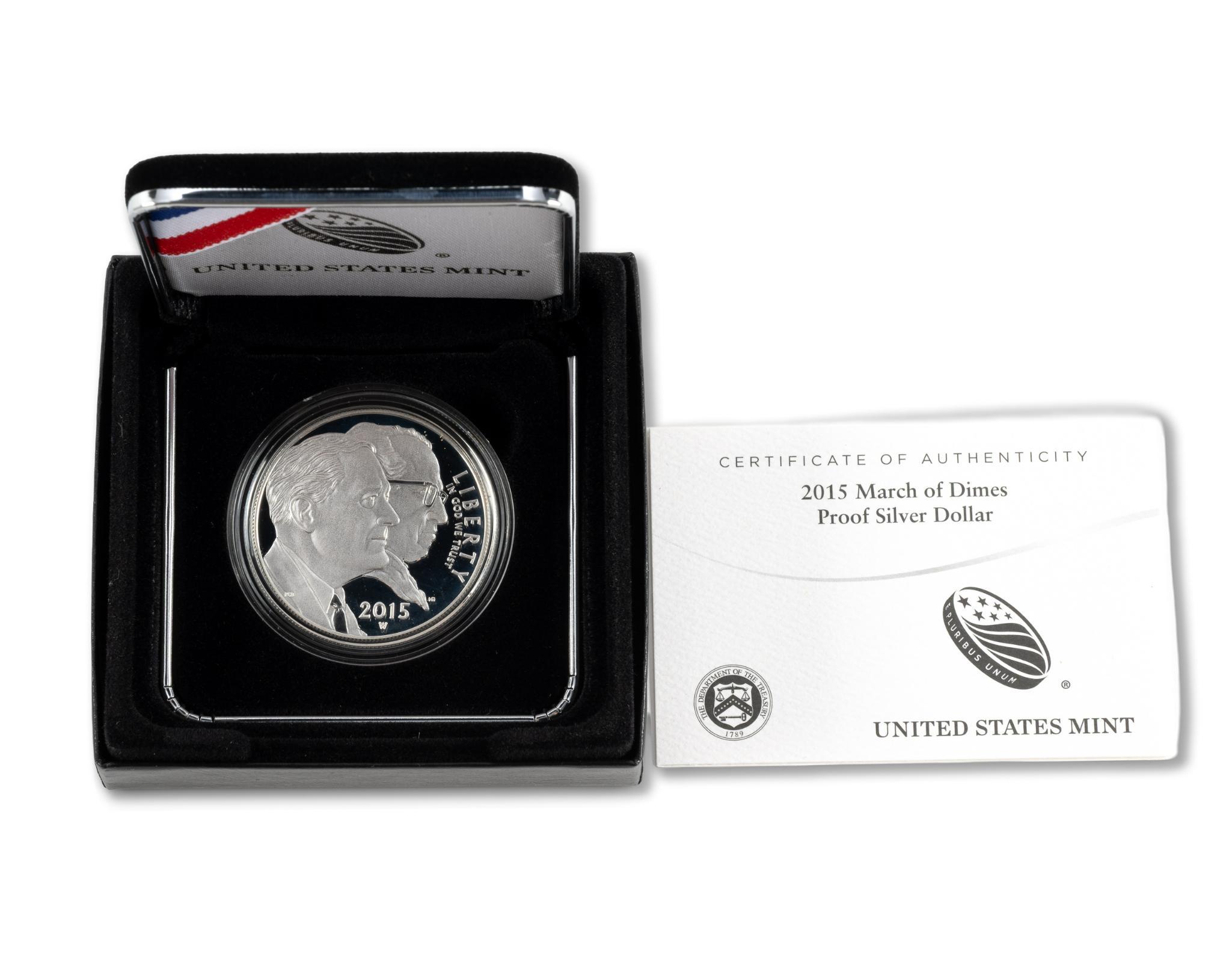 Four Commemorative Silver Dollars
