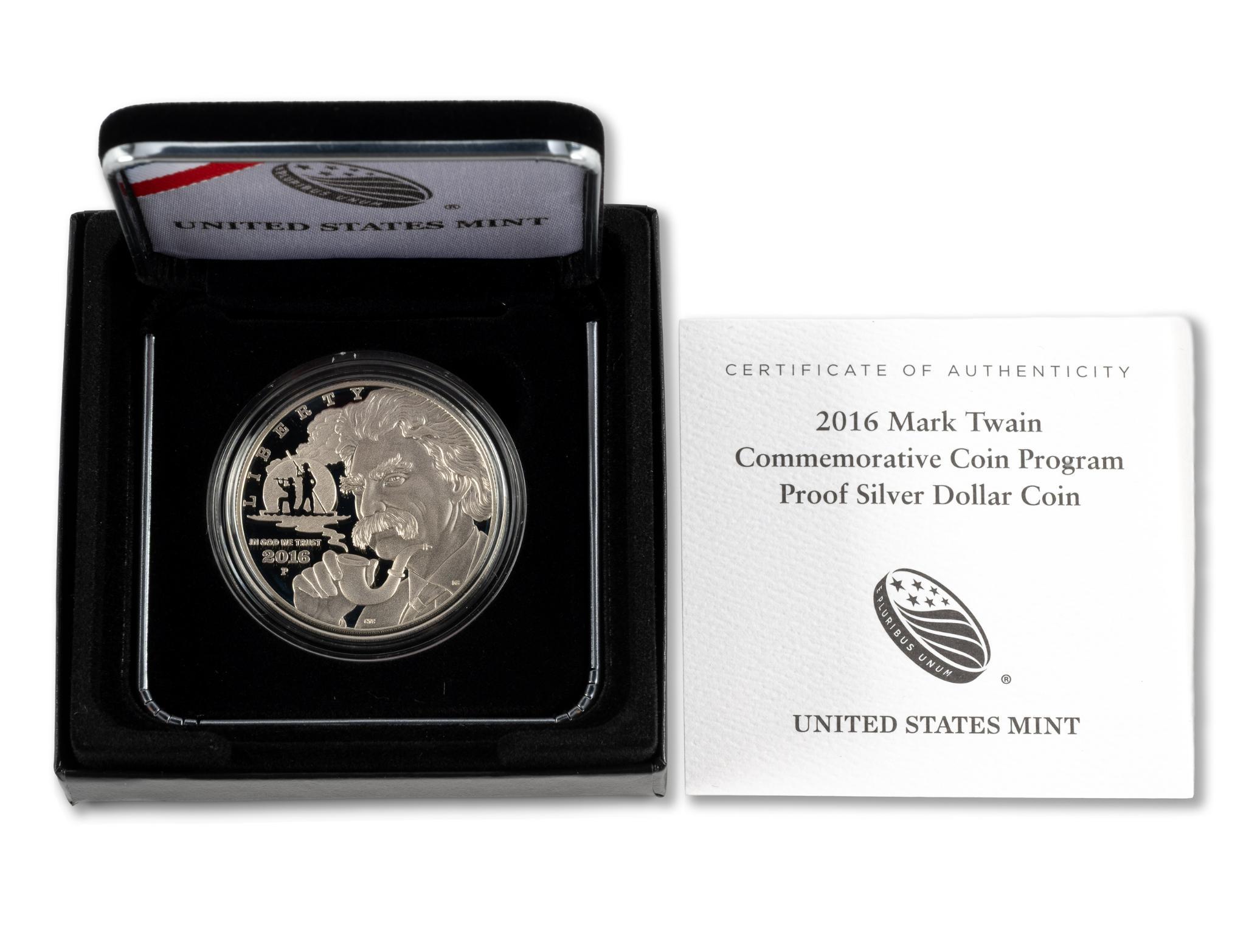 Four Commemorative Silver Dollars