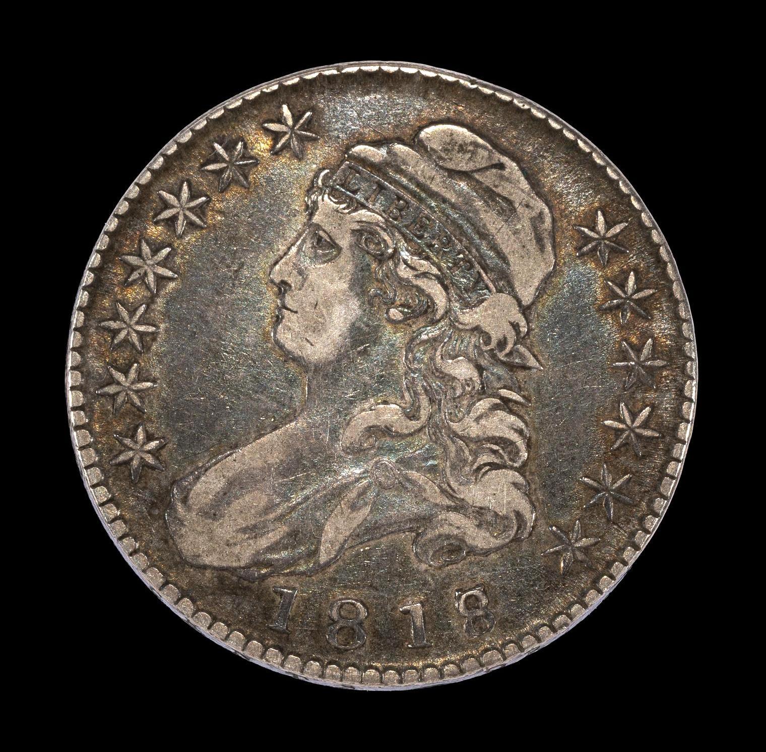 1818/7 Capped Bust Half Dollar