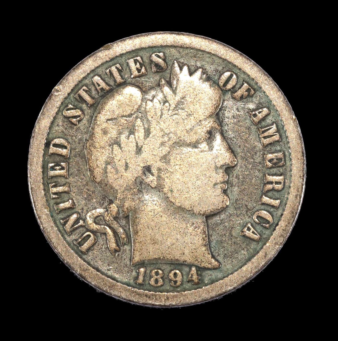 1894-O Barber Dime