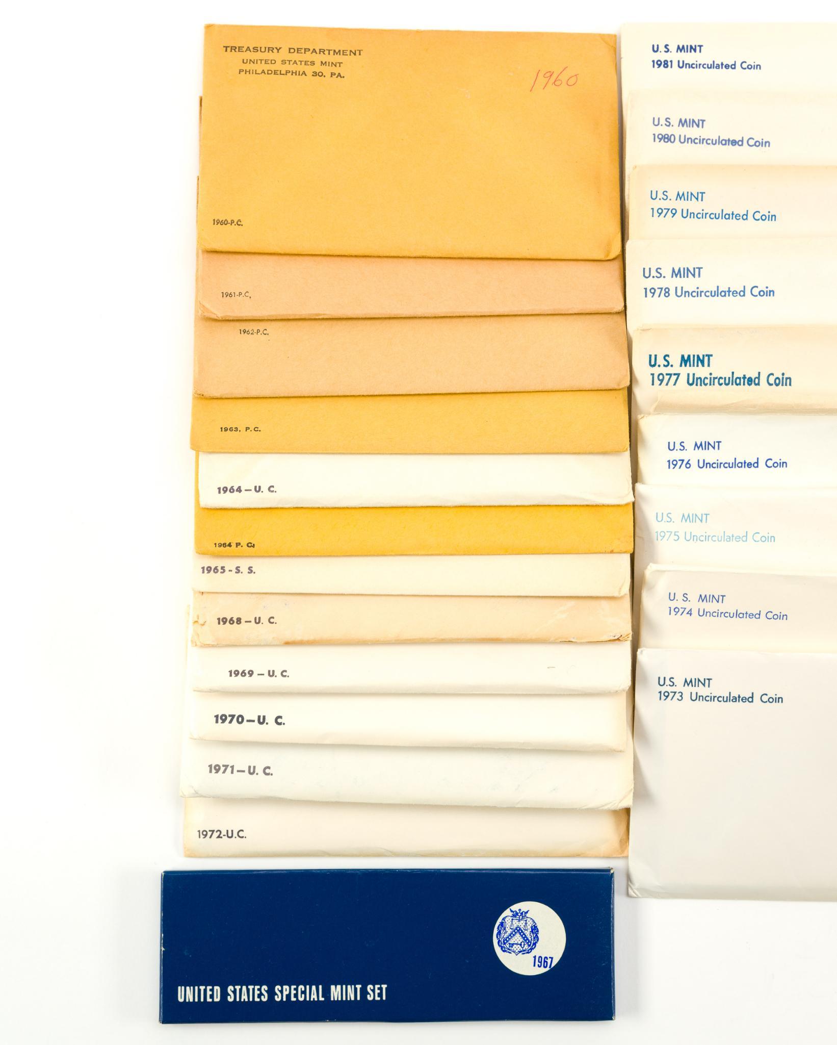 Twenty Seven Mint Sets Including Silver