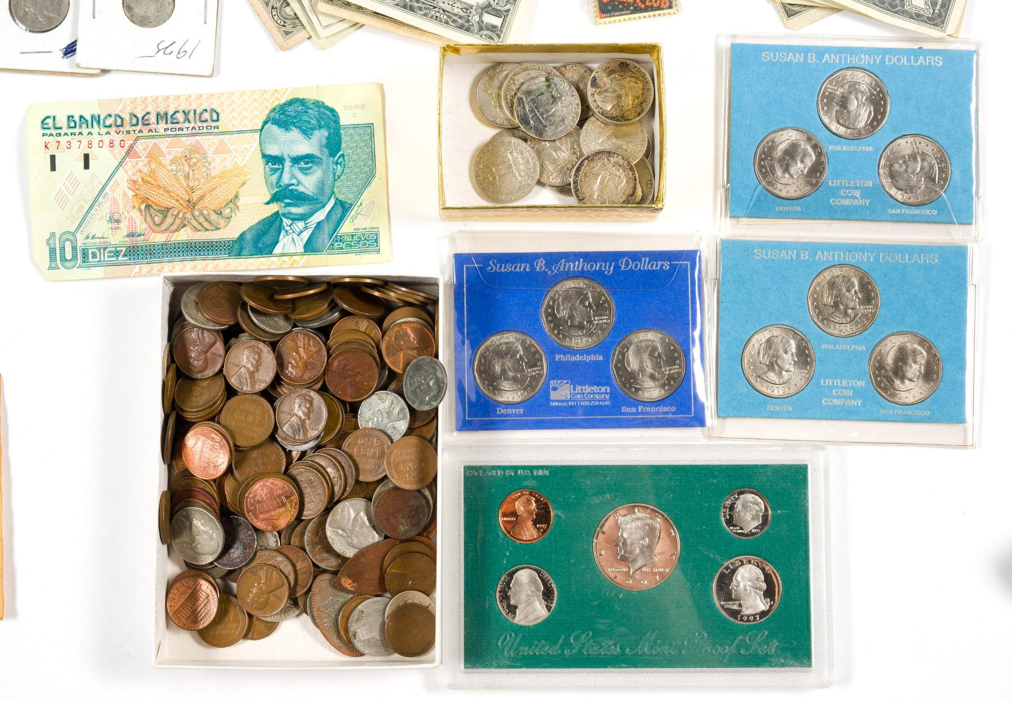 Silver Coins Silver Certificates Antique Bank Notes