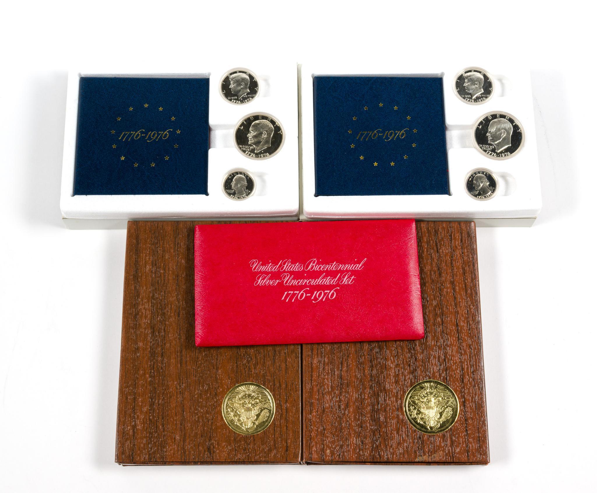 Eisenhower Proof And Uncirculated Silver Dollars