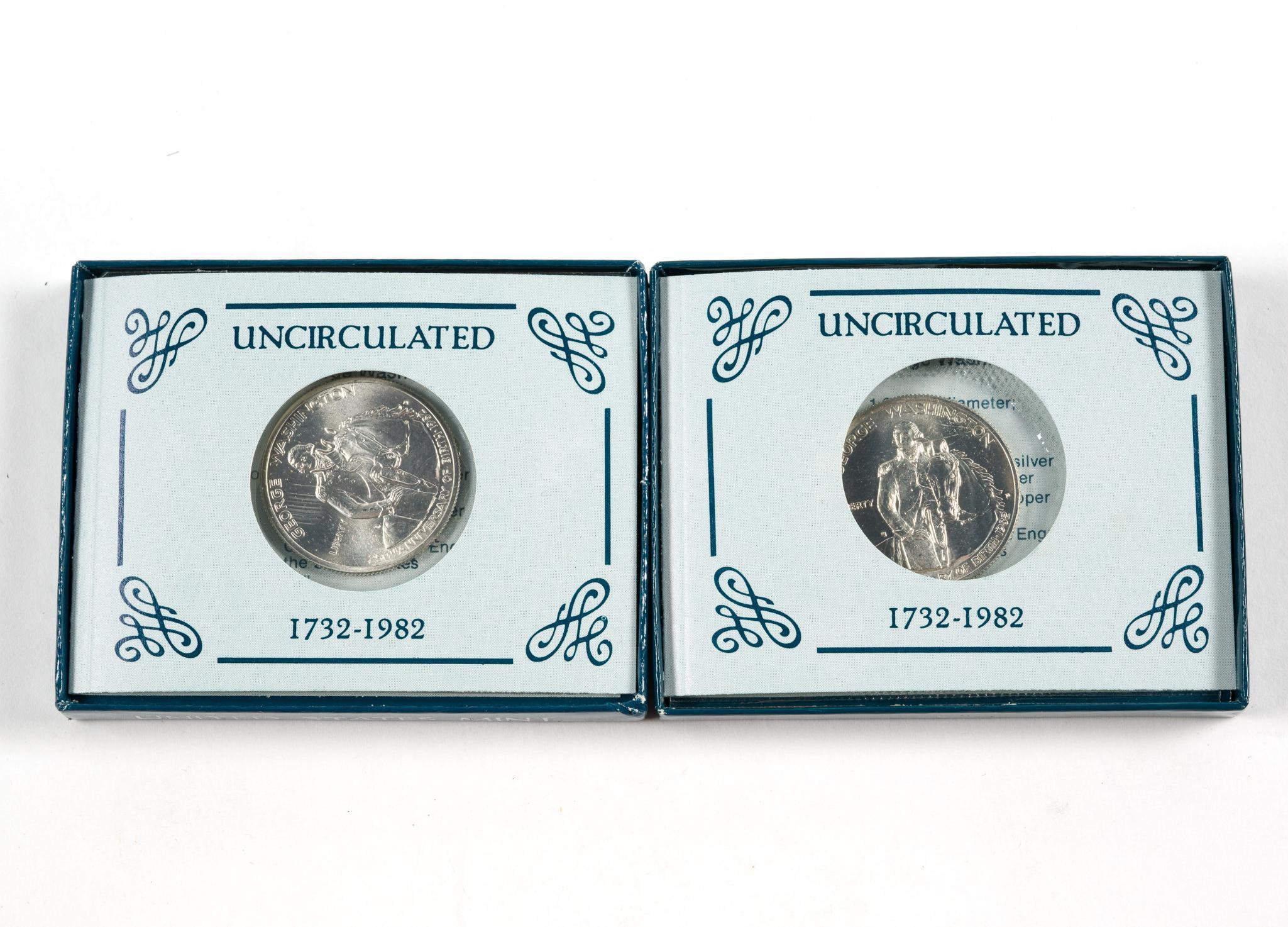 Medallions And Commemorative Coins Including Silver