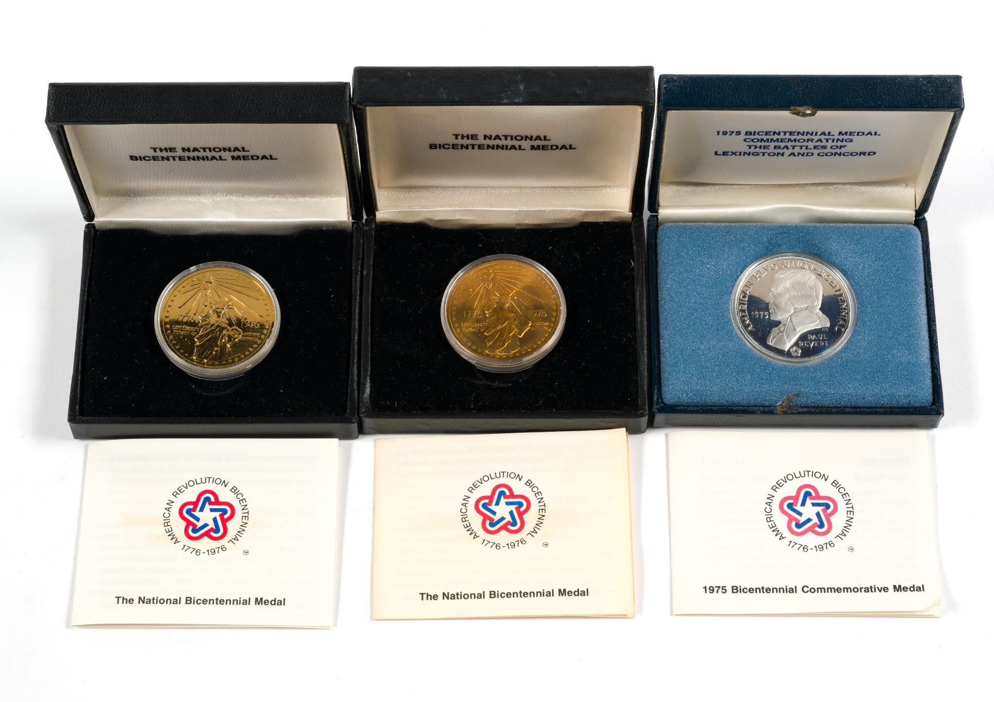 Medallions And Commemorative Coins Including Silver
