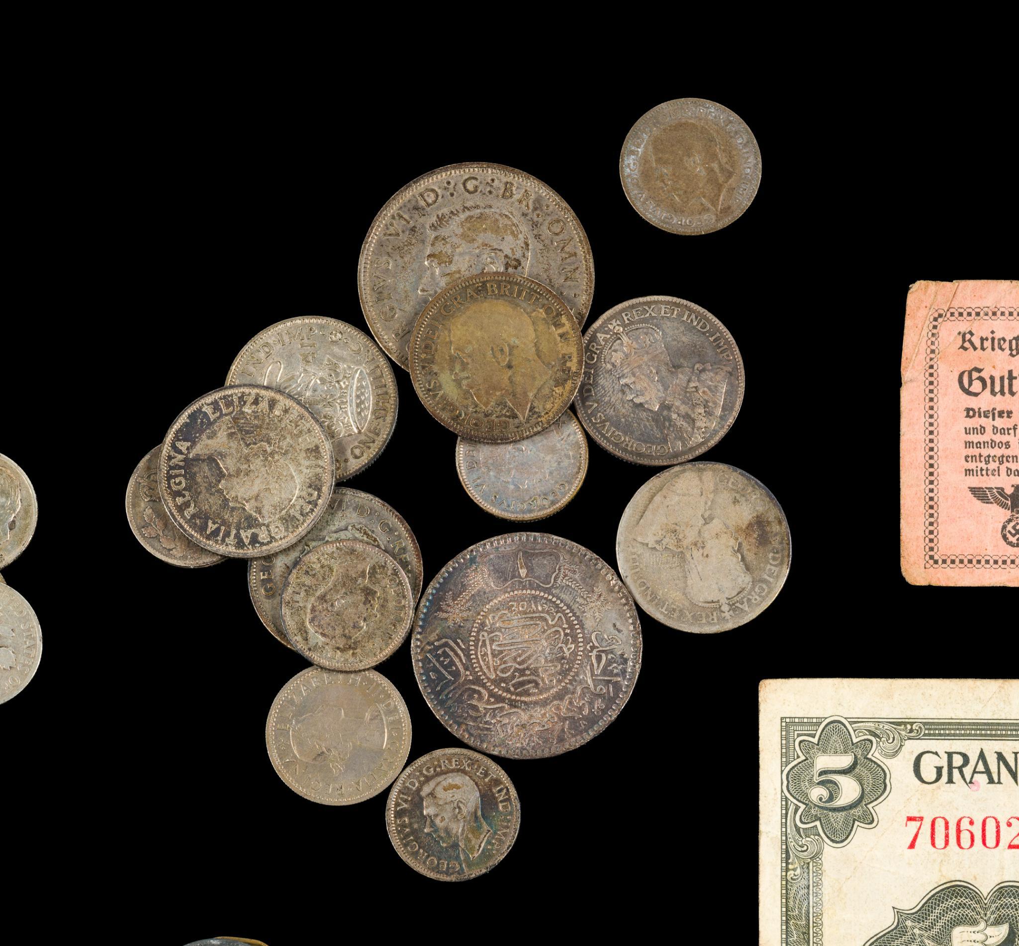 Mixed US And World Coins Including Silver