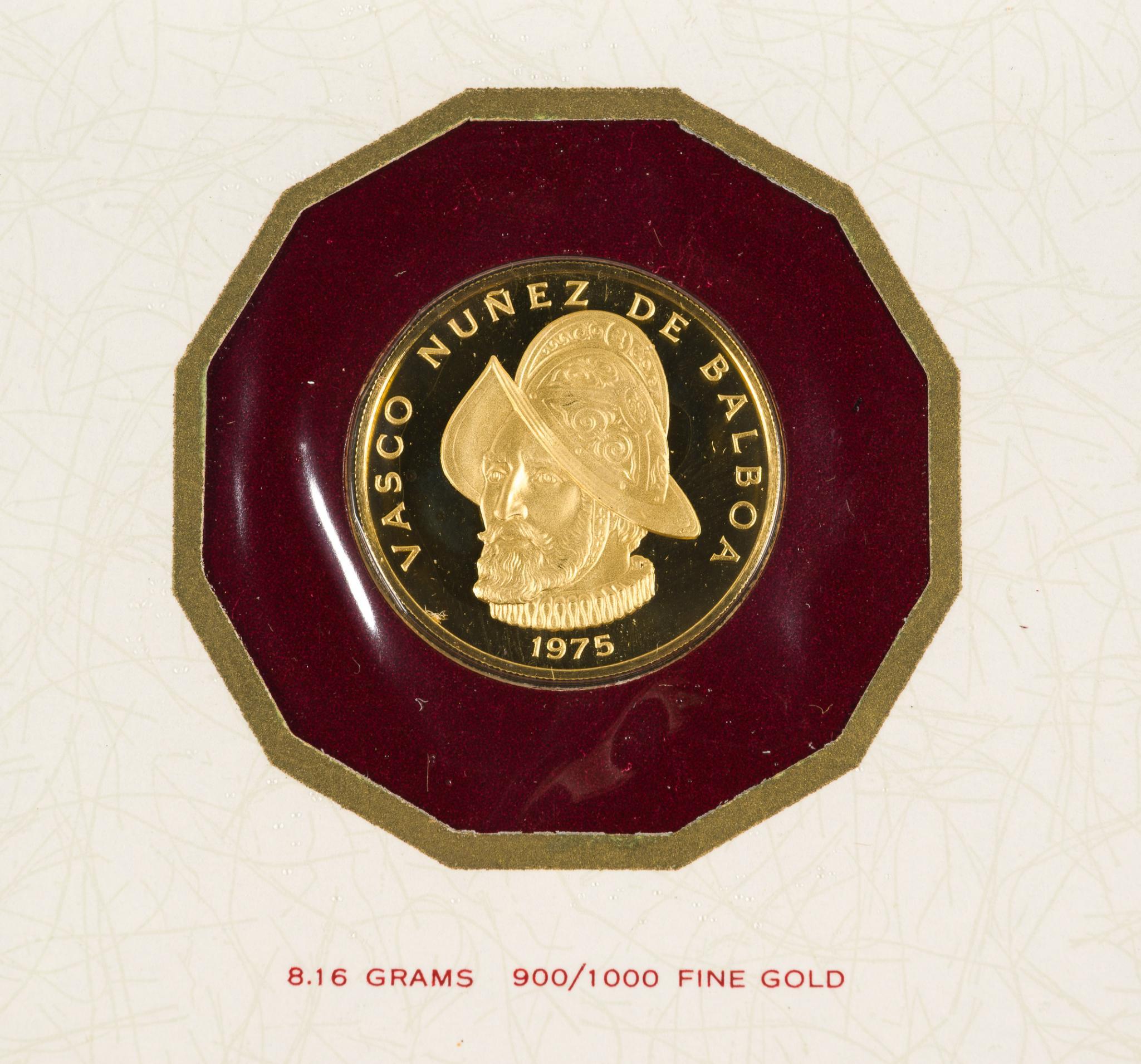 Bermuda 100 Balboas Gold 1975