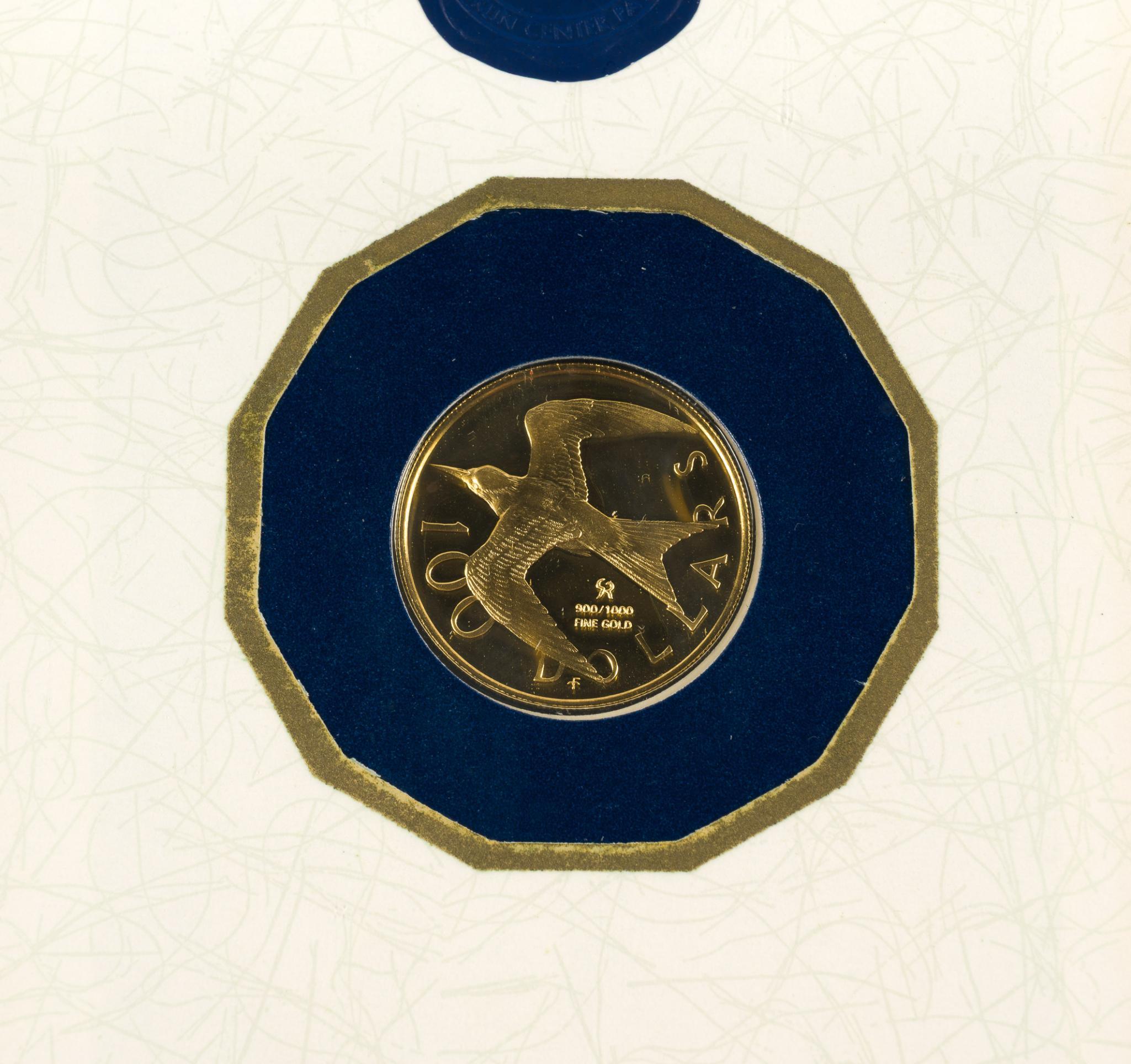 British Virgin Islands $100 Gold 1975