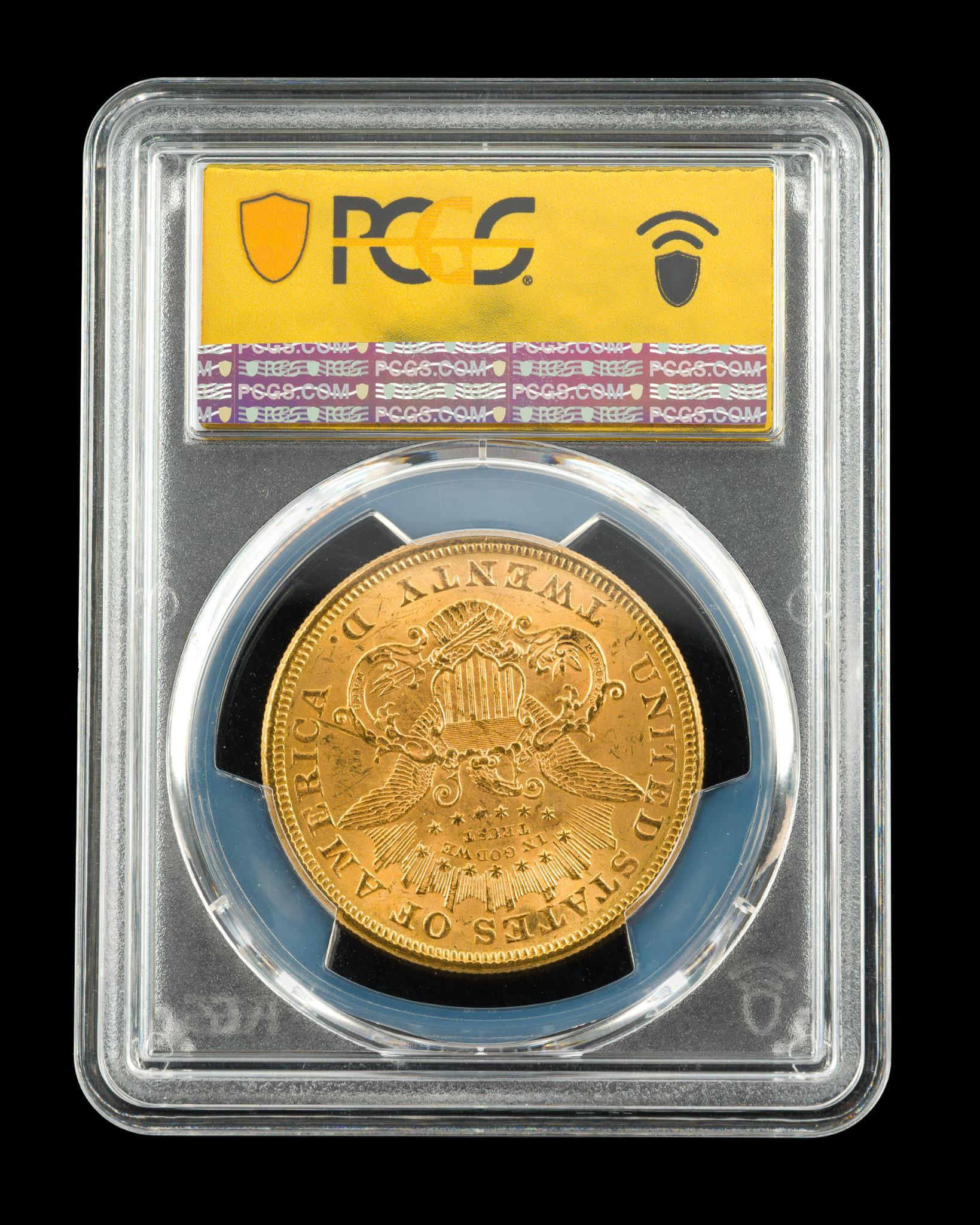 1873-S Twenty Dollar Gold Coin PCGS Graded