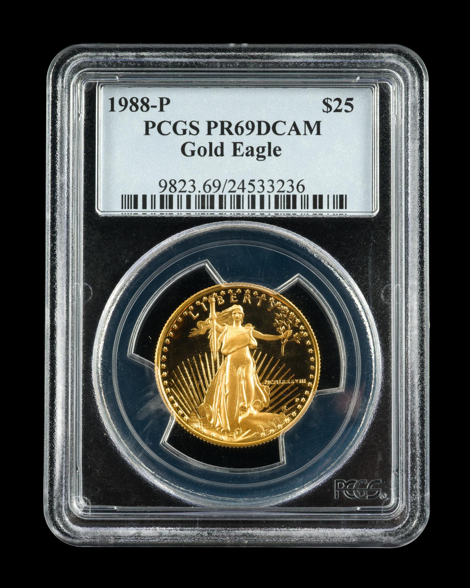 1988 Twenty Five Dollar Gold PCGS