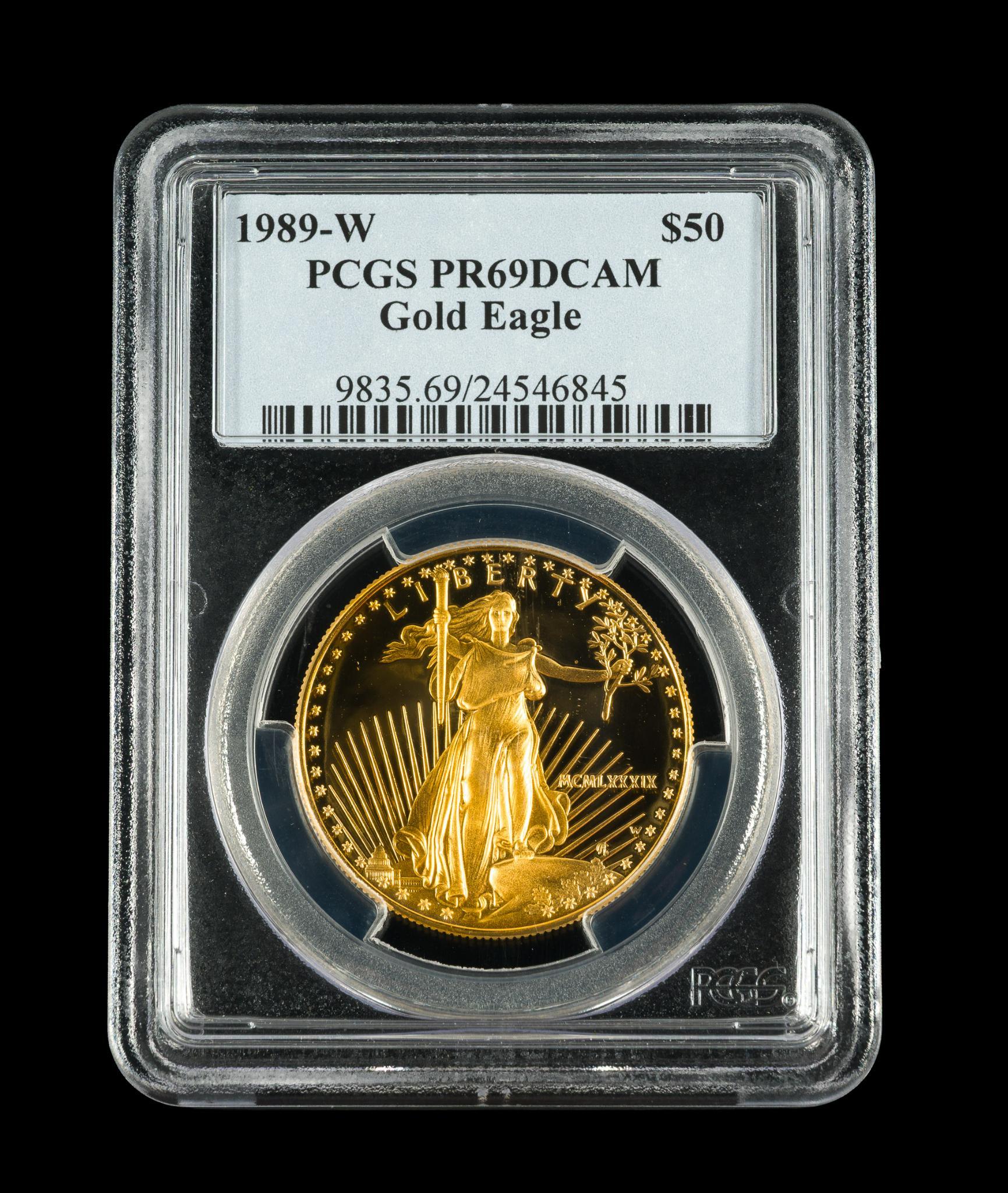 1989 Fifty Dollar Gold PCGS
