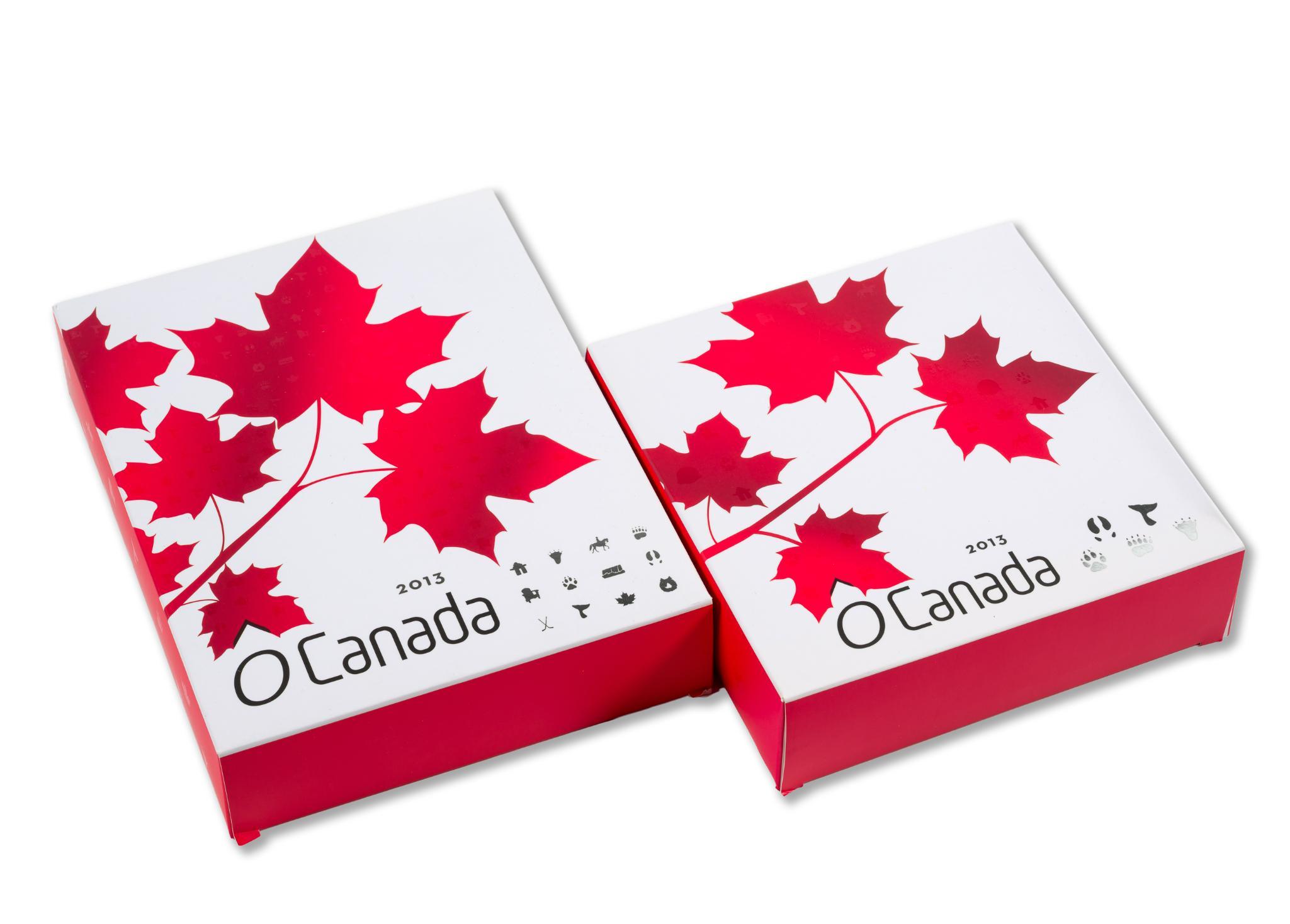 O Canada Pure Silver Coin Sets 2013