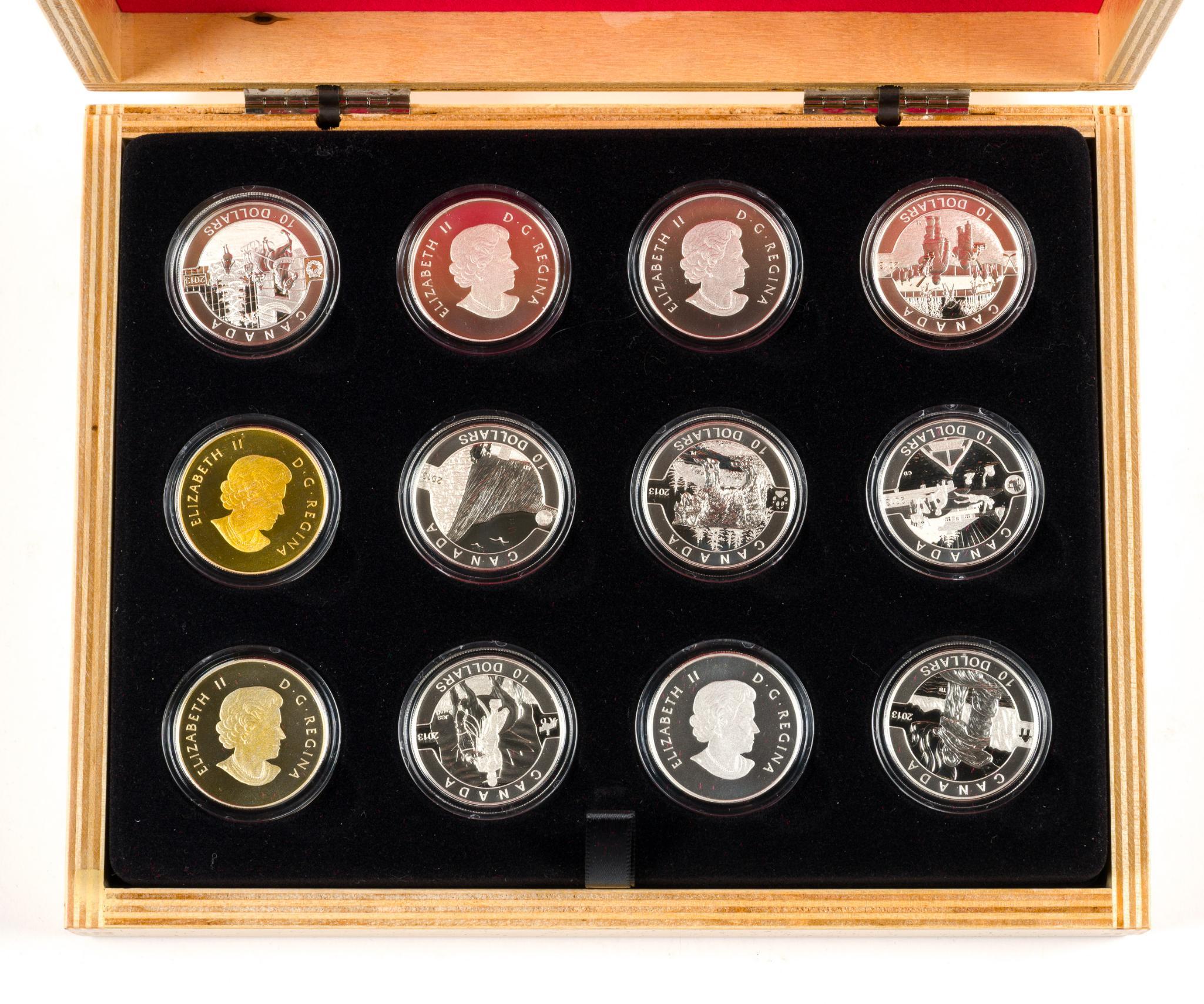 O Canada Pure Silver Coin Sets 2013