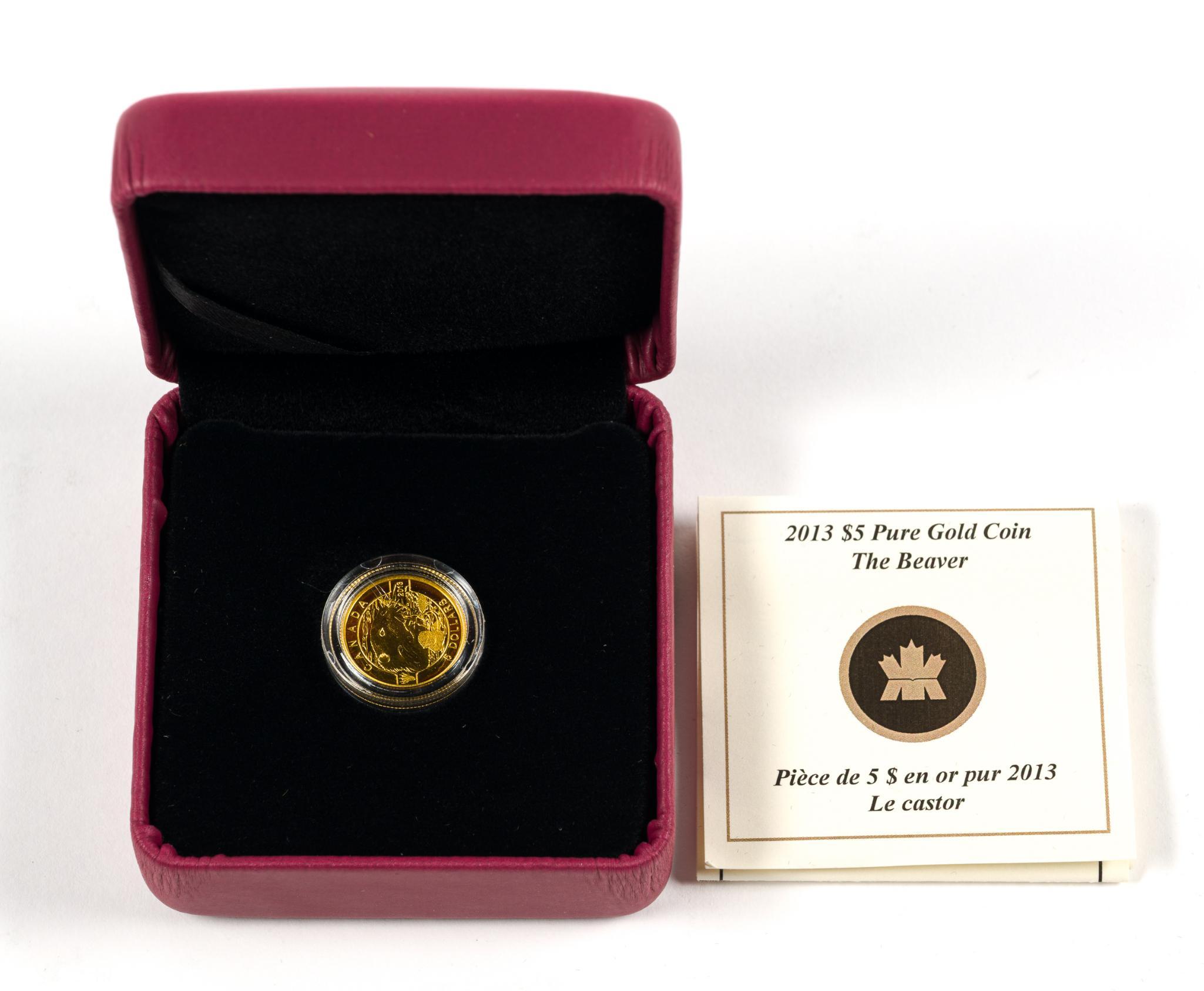 Pure Gold Canada 2013 Commemorative Coin