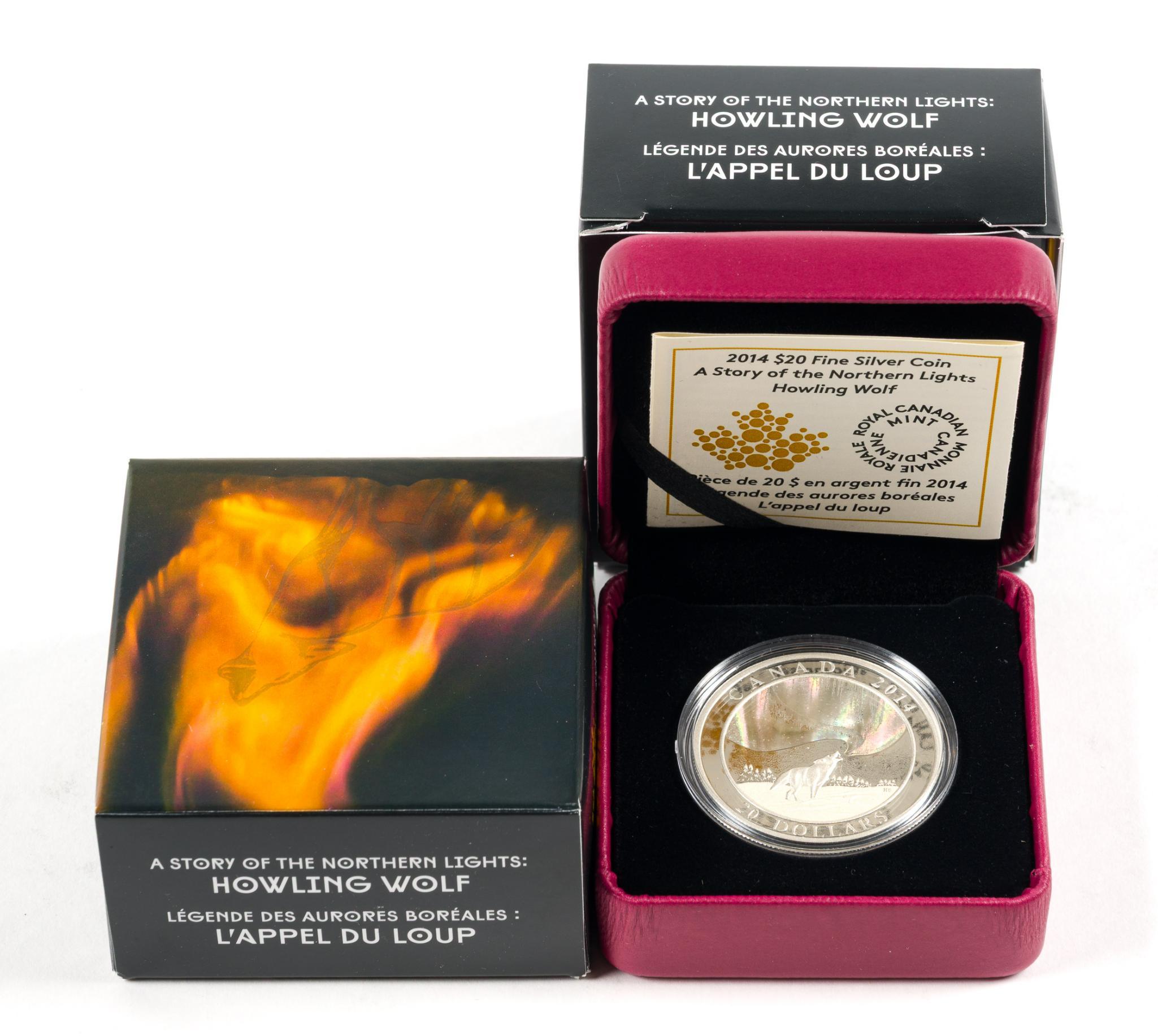 Twenty Canada Pure Silver One Troy Ounce Commemorative Coins