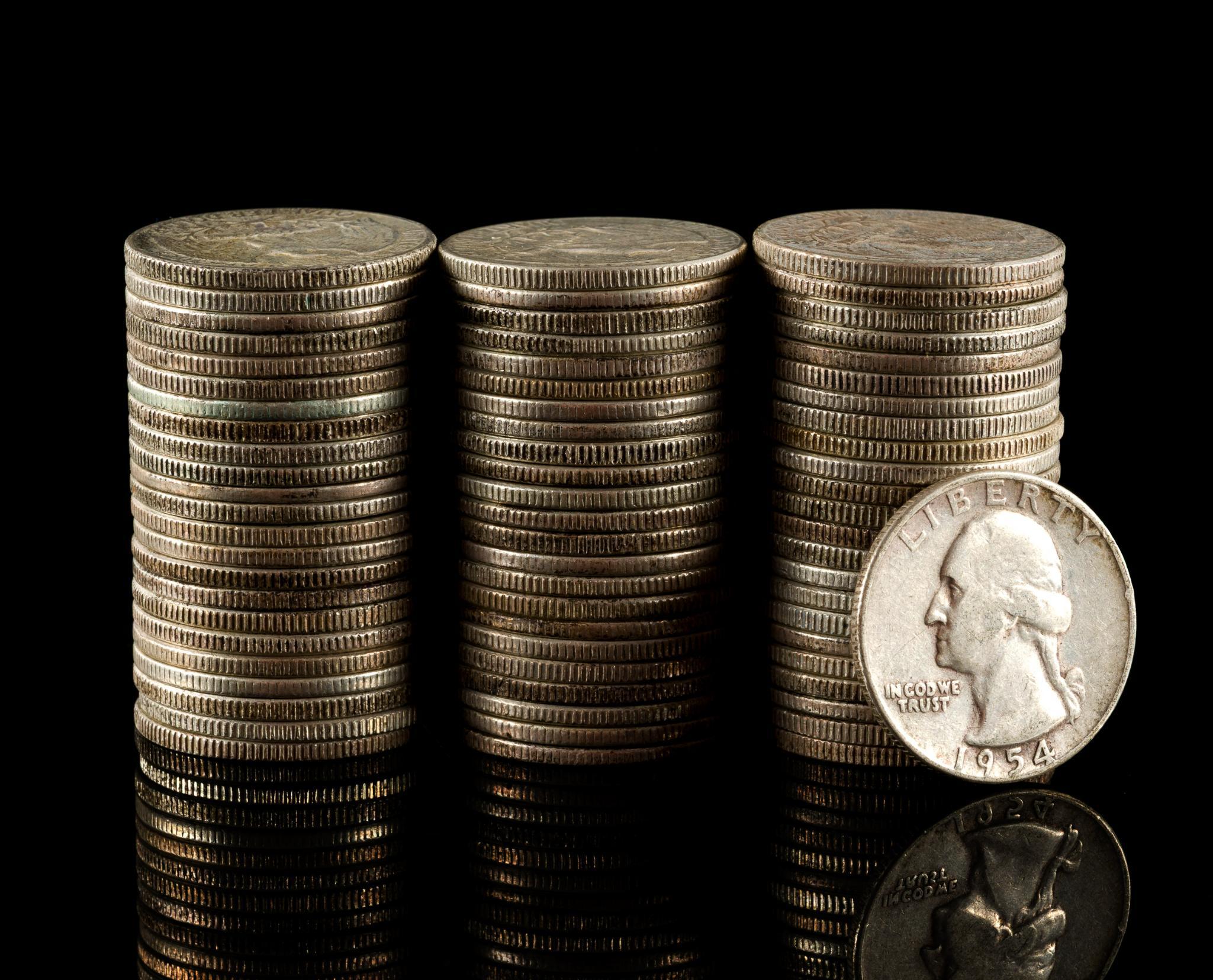 Seventy Silver Quarters