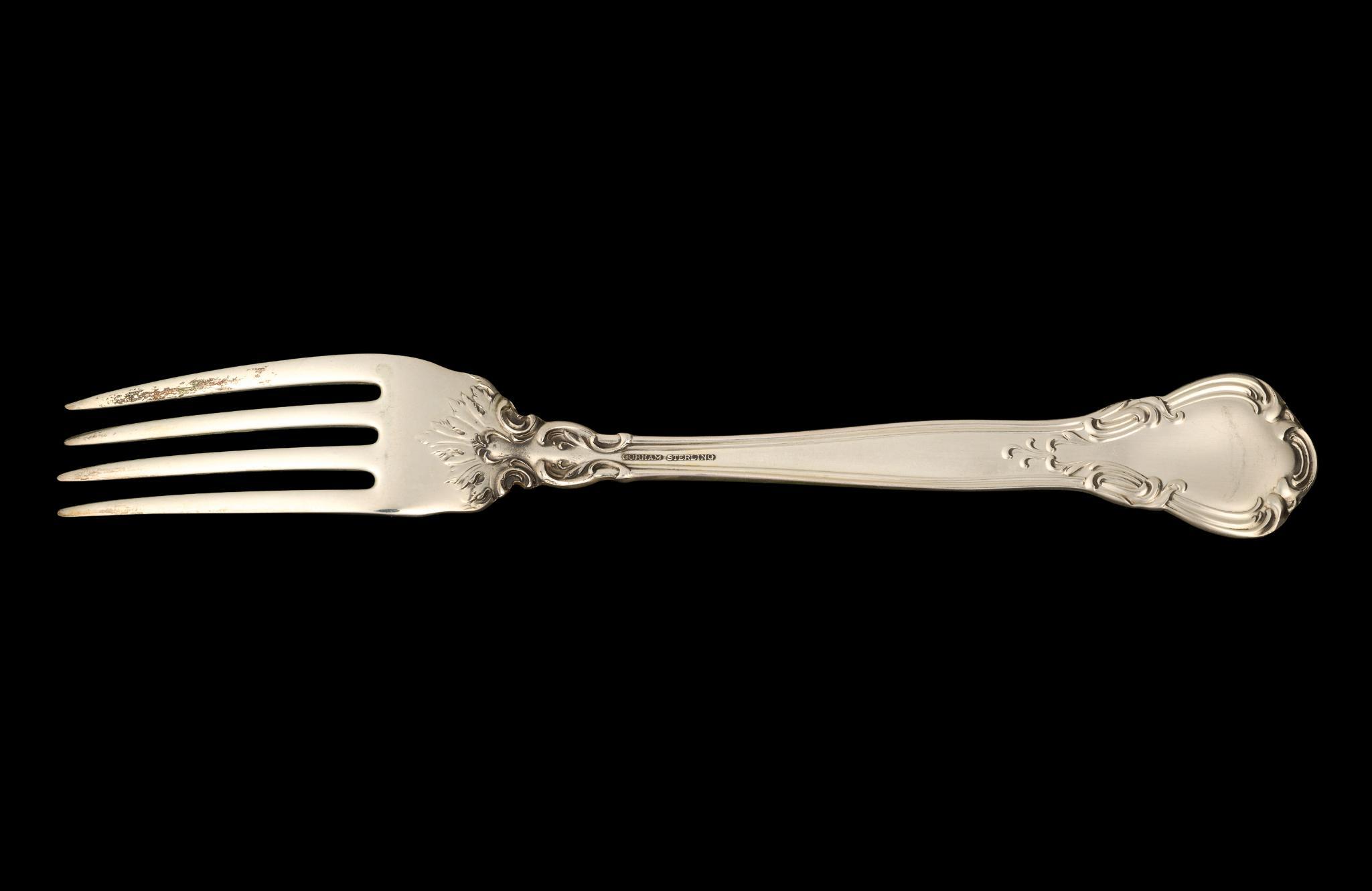 100 Pieces Gorham Chantilly Sterling Silver Flatware Service
