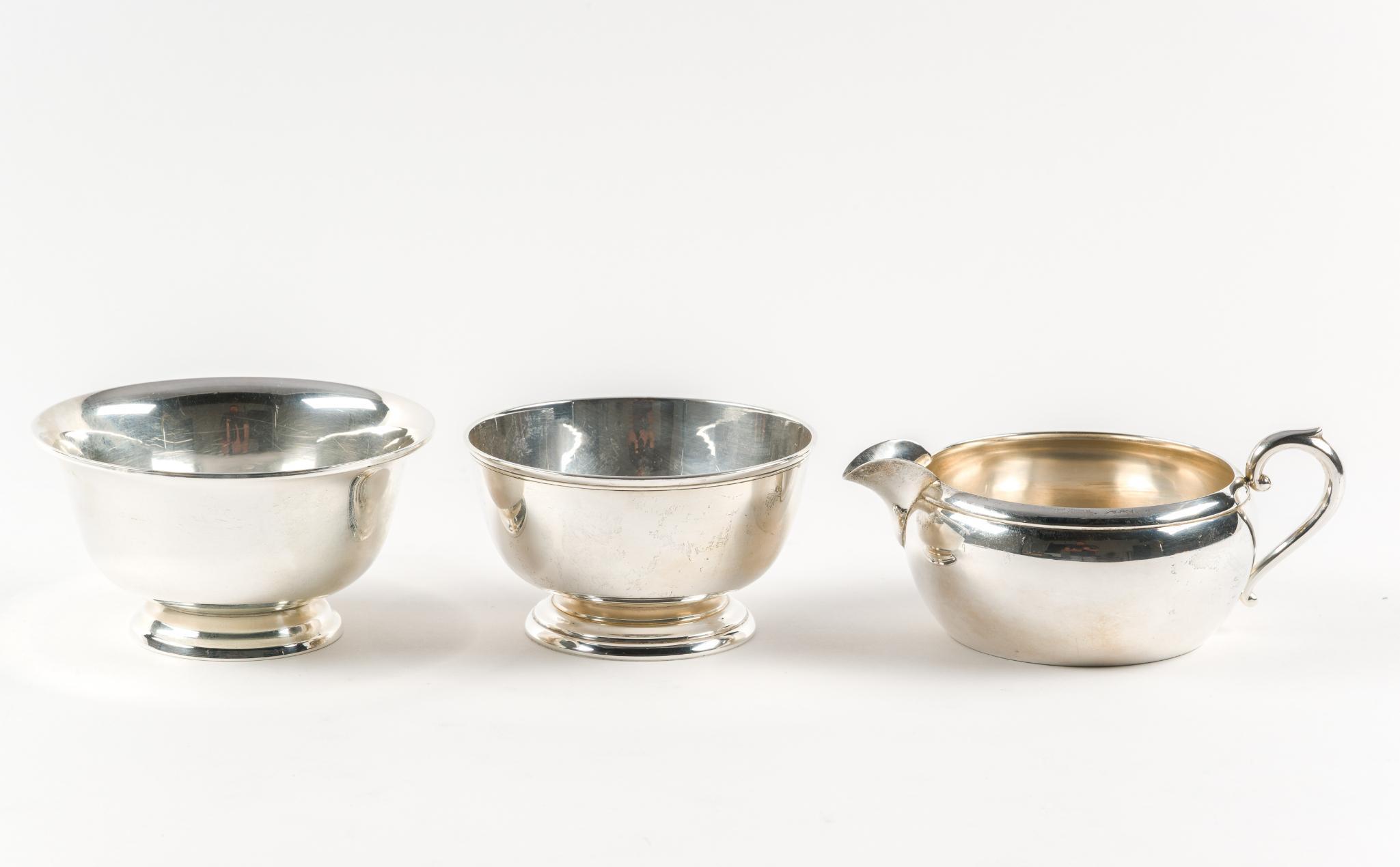 6 Pieces Sterling Silver Hollowware