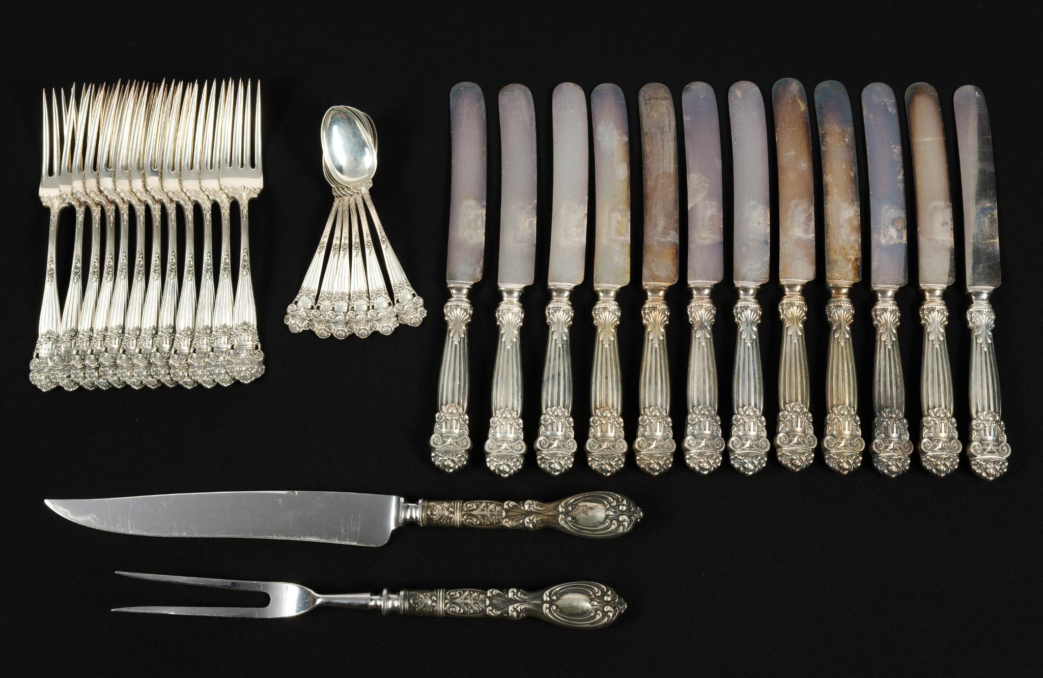 32 Pieces Sterling Silver Flatware