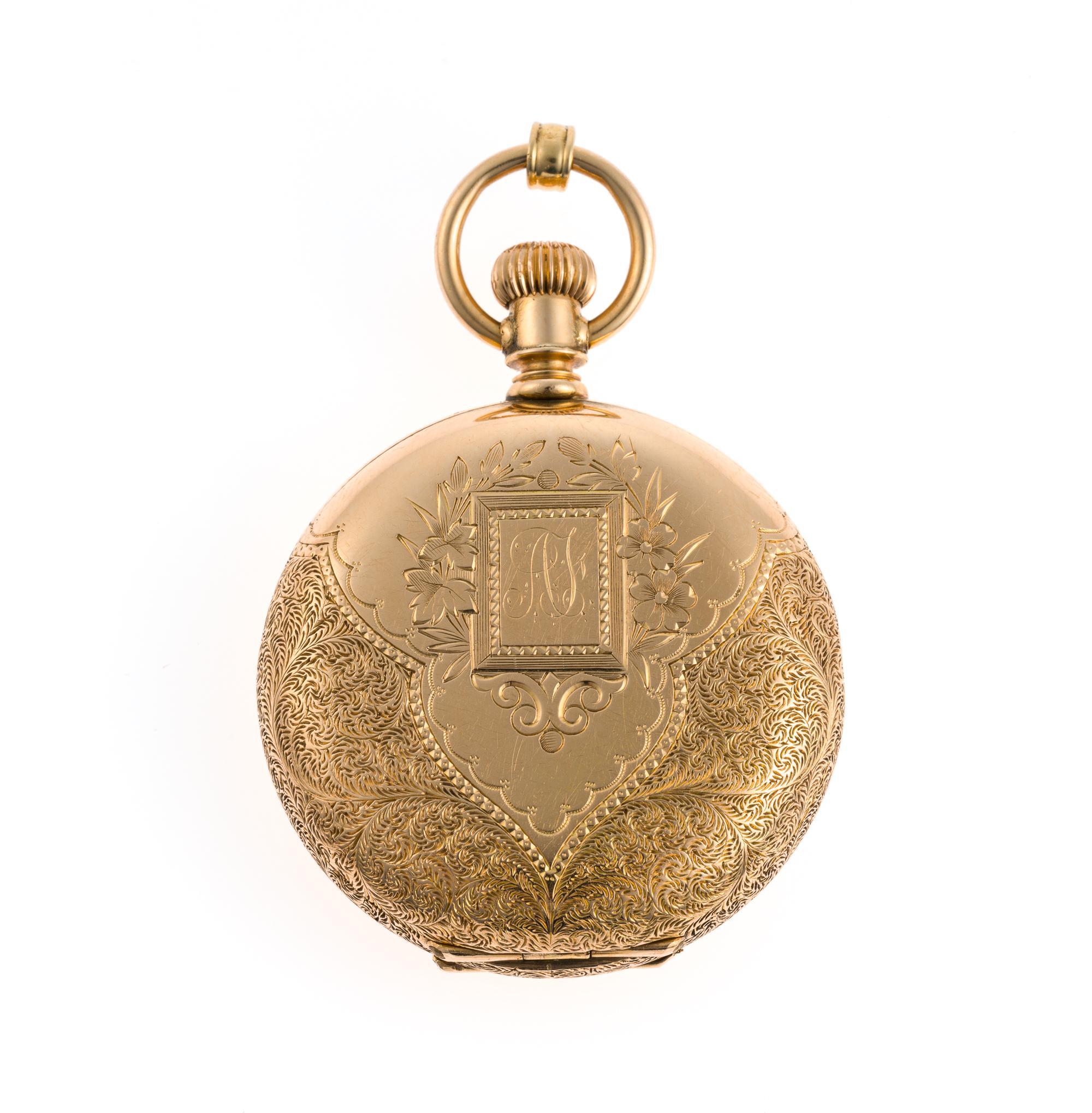 Waltham 14K Gold Pocket Watch