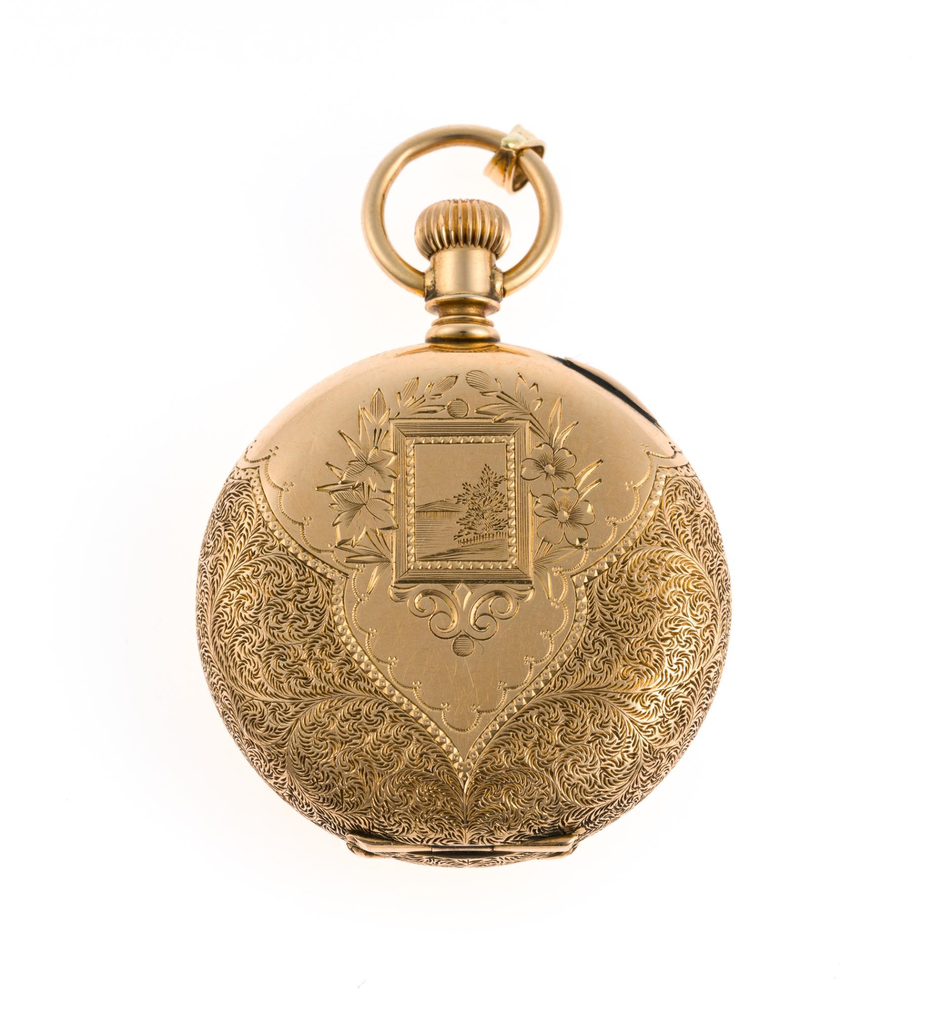 Waltham 14K Gold Pocket Watch