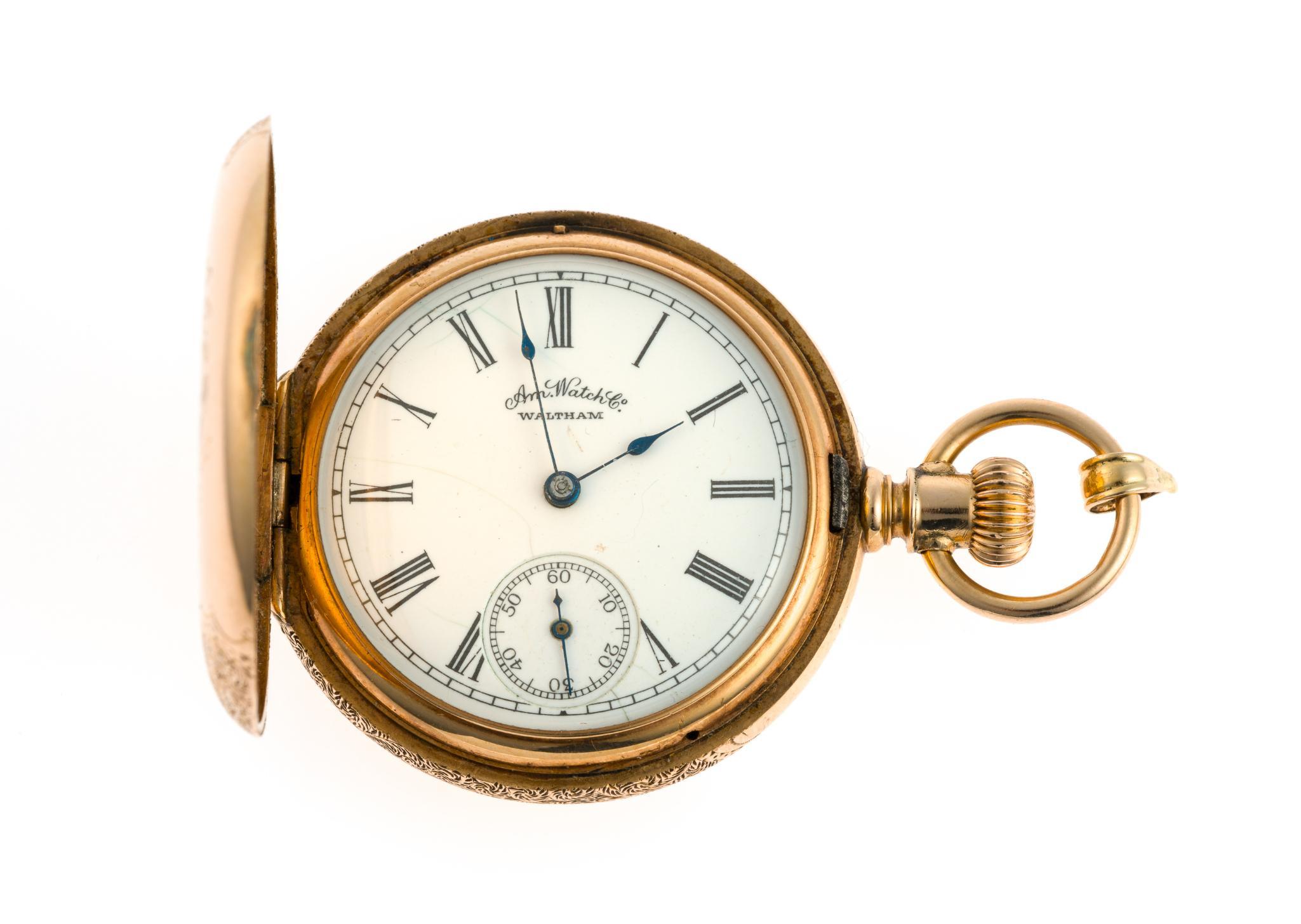 Waltham 14K Gold Pocket Watch