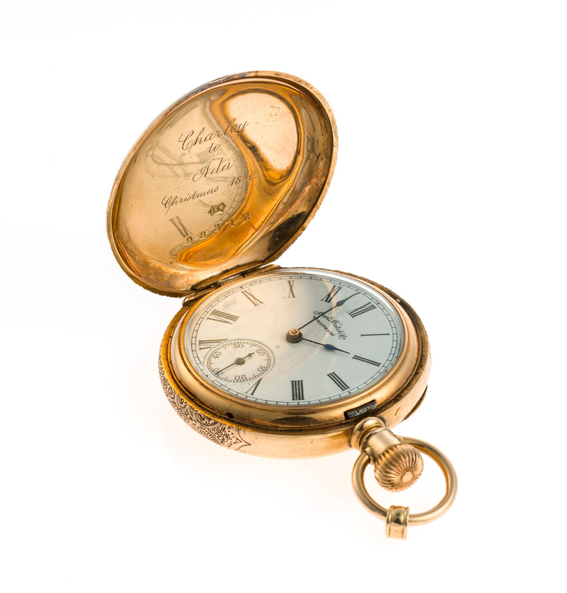 Waltham 14K Gold Pocket Watch