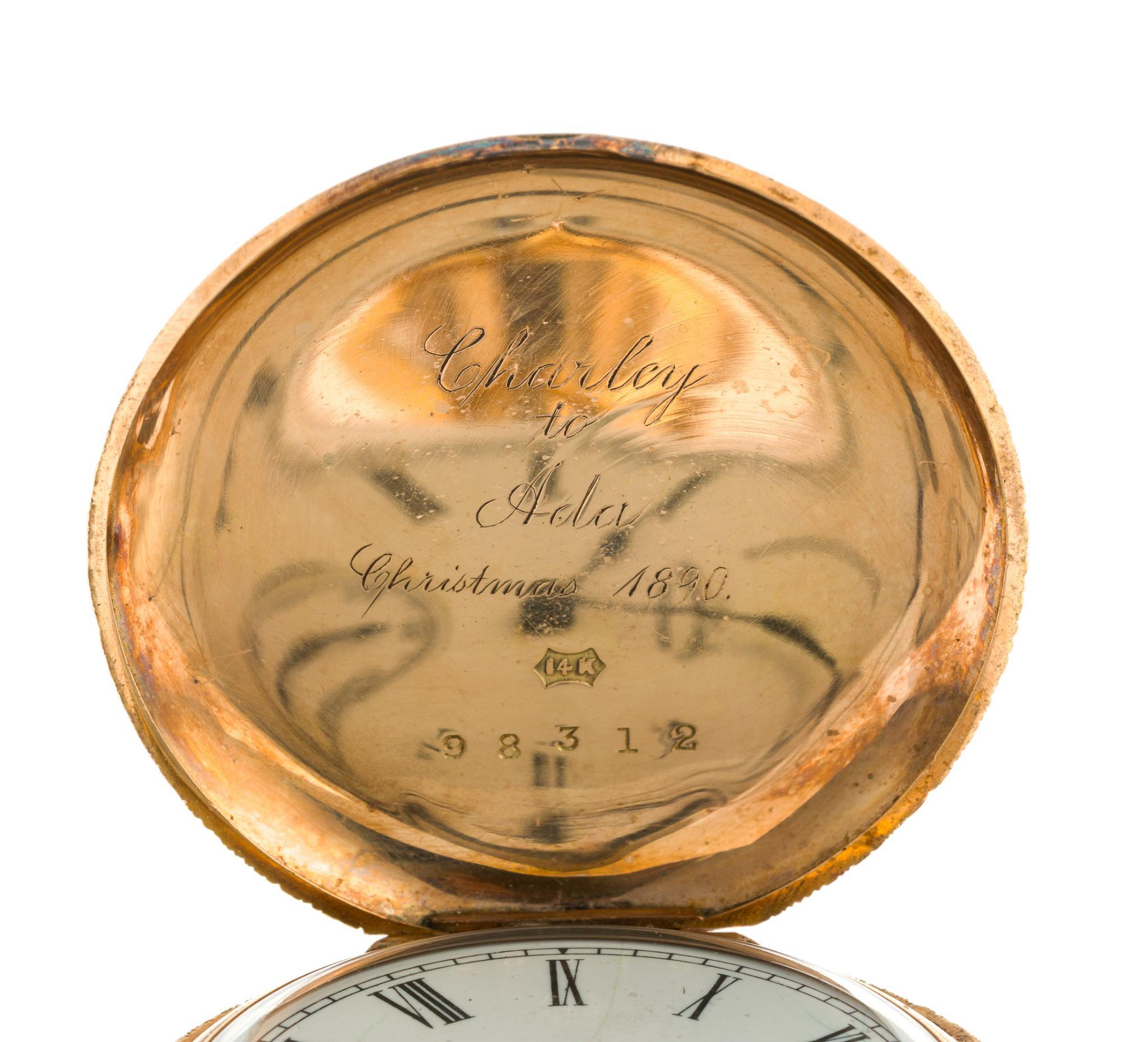 Waltham 14K Gold Pocket Watch
