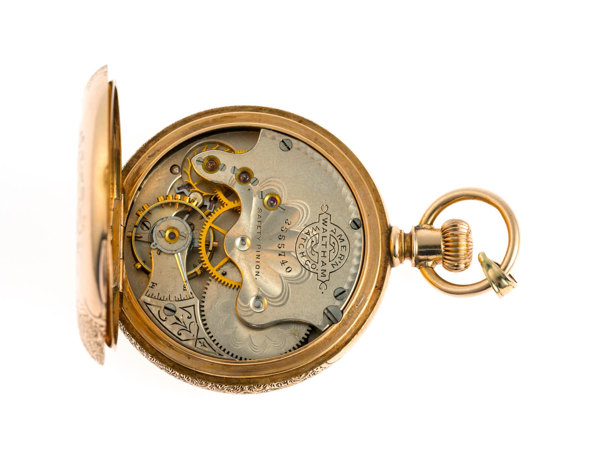 Waltham 14K Gold Pocket Watch